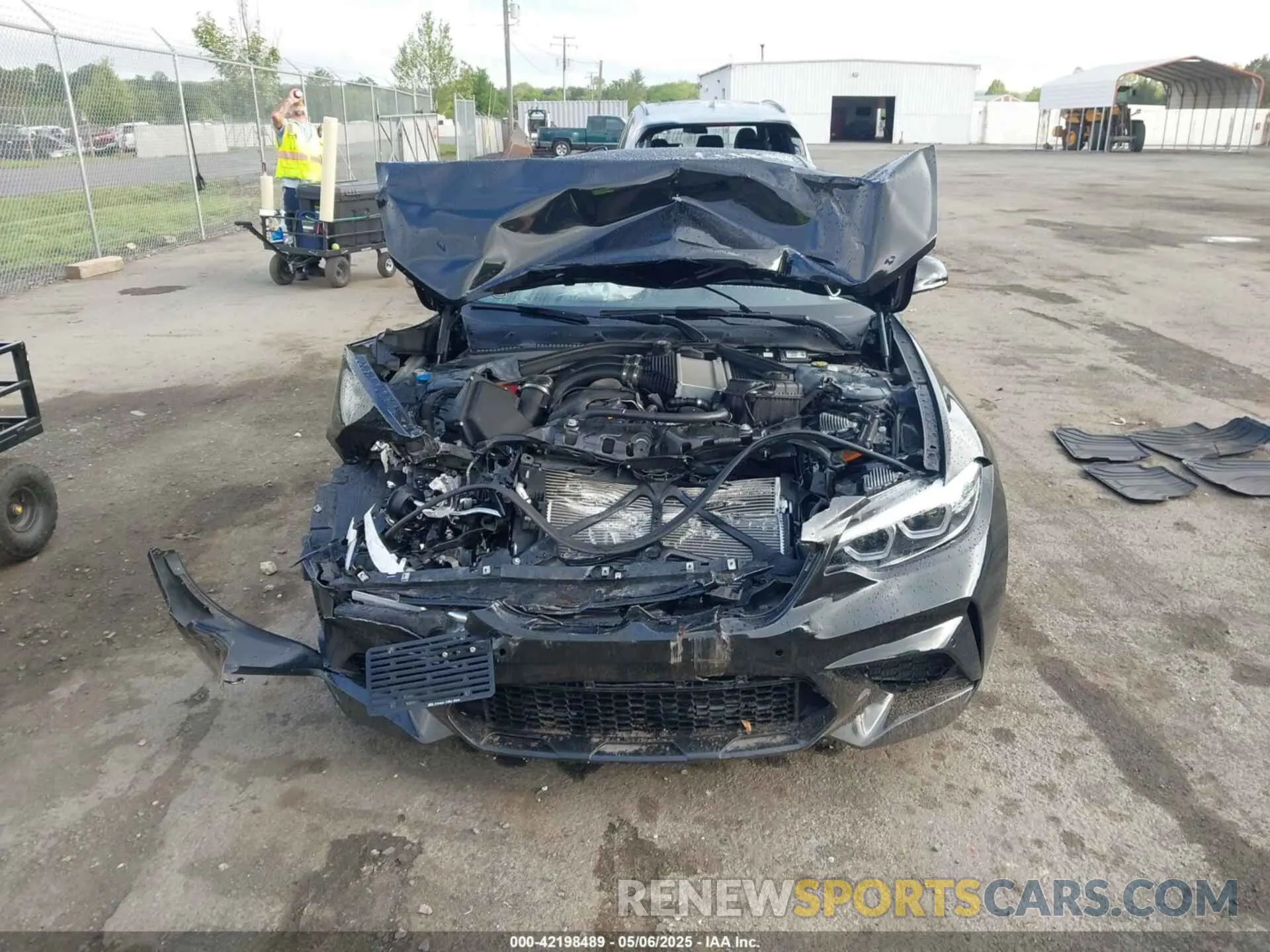 13 Photograph of a damaged car WBS2U7C00M7J64095 BMW M2 2021
