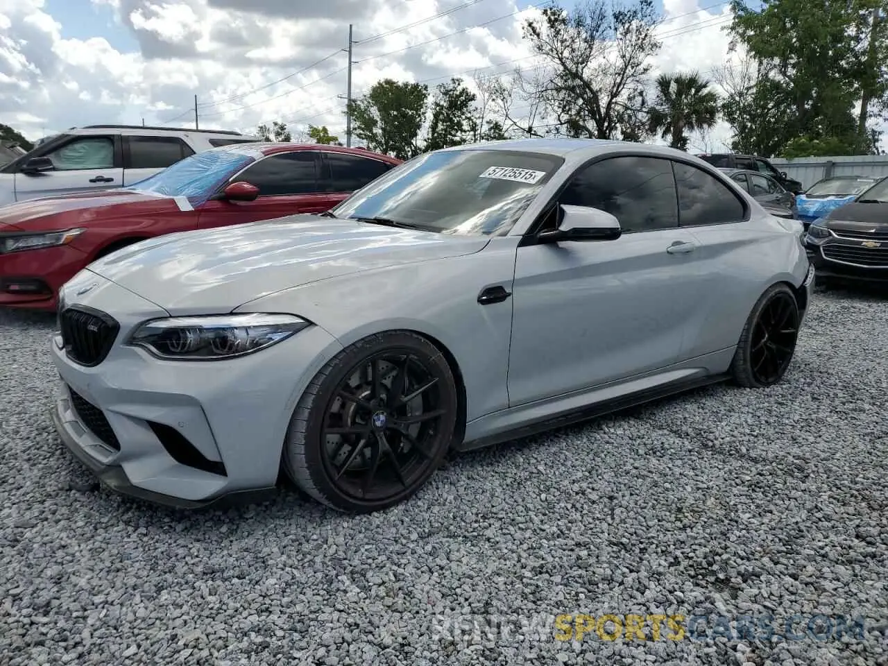 1 Photograph of a damaged car WBS2U7C01M7H70881 BMW M2 2021