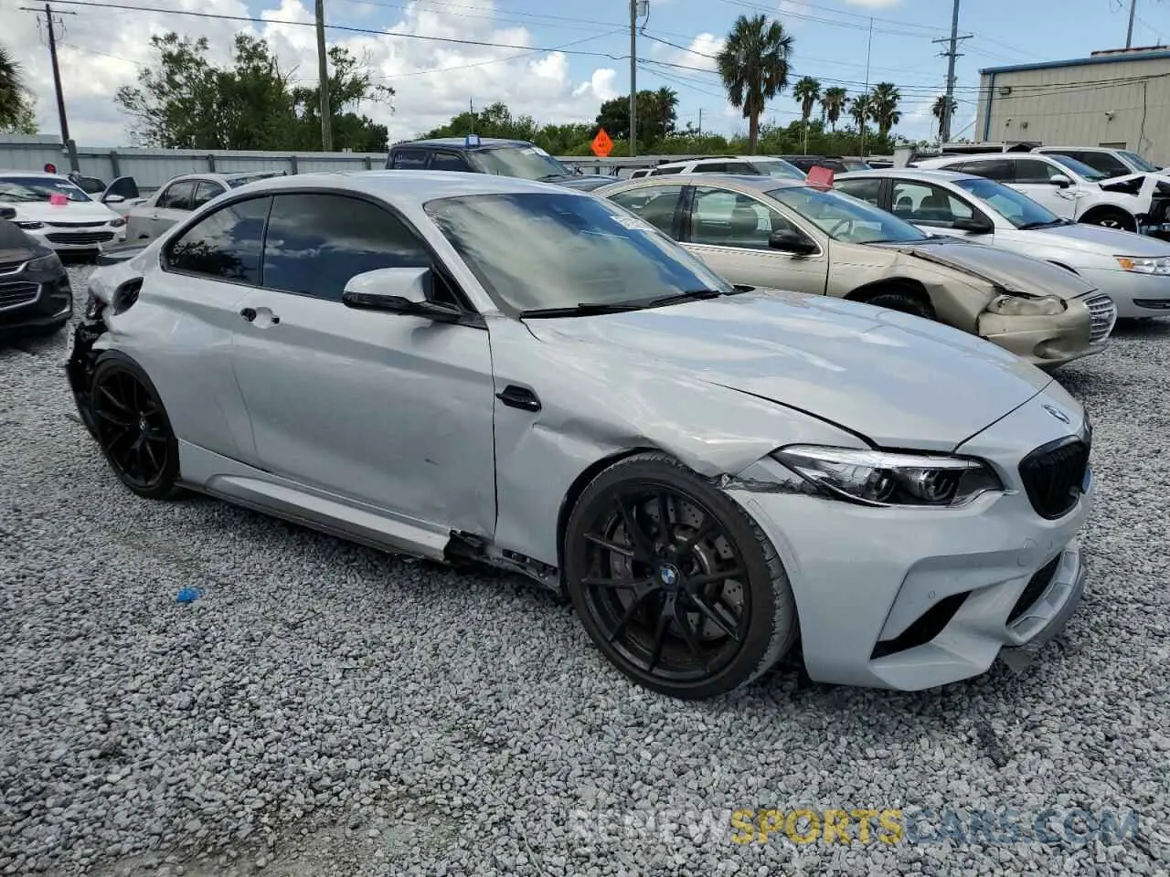 4 Photograph of a damaged car WBS2U7C01M7H70881 BMW M2 2021