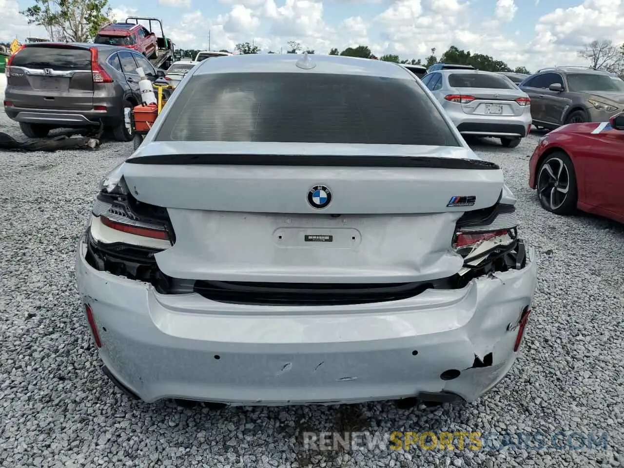 6 Photograph of a damaged car WBS2U7C01M7H70881 BMW M2 2021