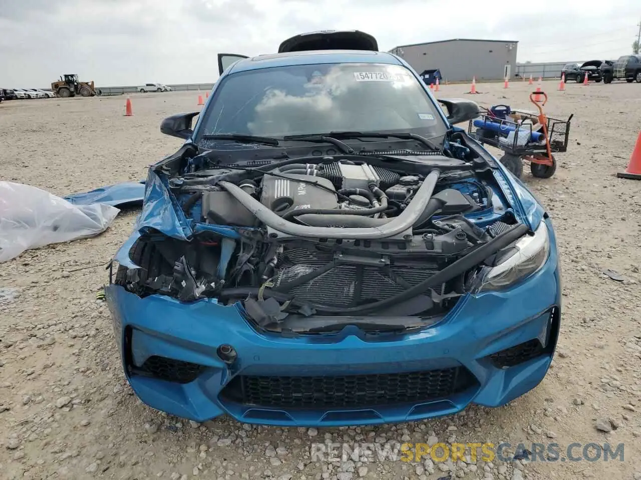 5 Photograph of a damaged car WBS2U7C05M7H42453 BMW M2 2021