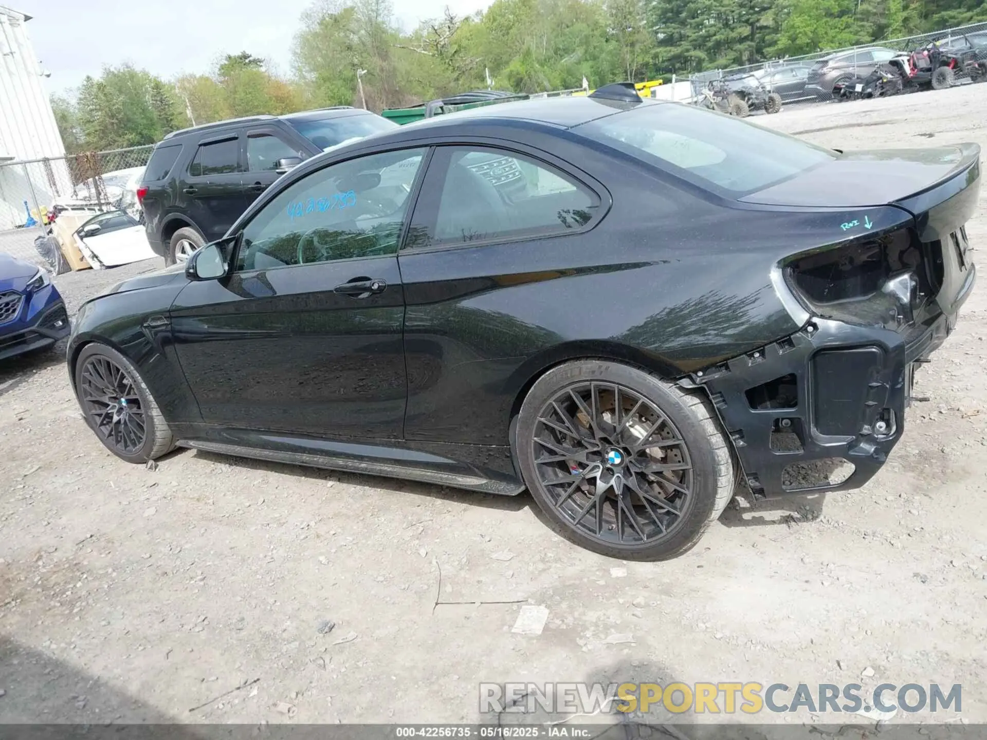 15 Photograph of a damaged car WBS2U7C05M7J18701 BMW M2 2021