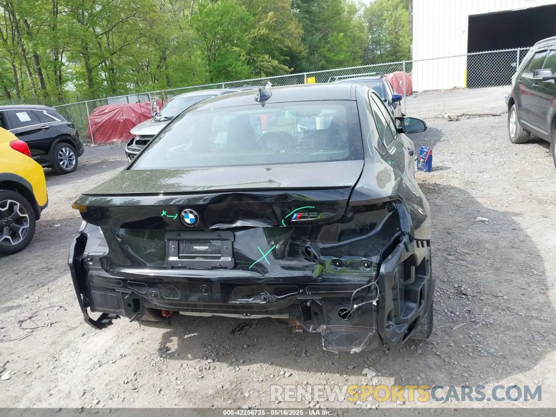17 Photograph of a damaged car WBS2U7C05M7J18701 BMW M2 2021