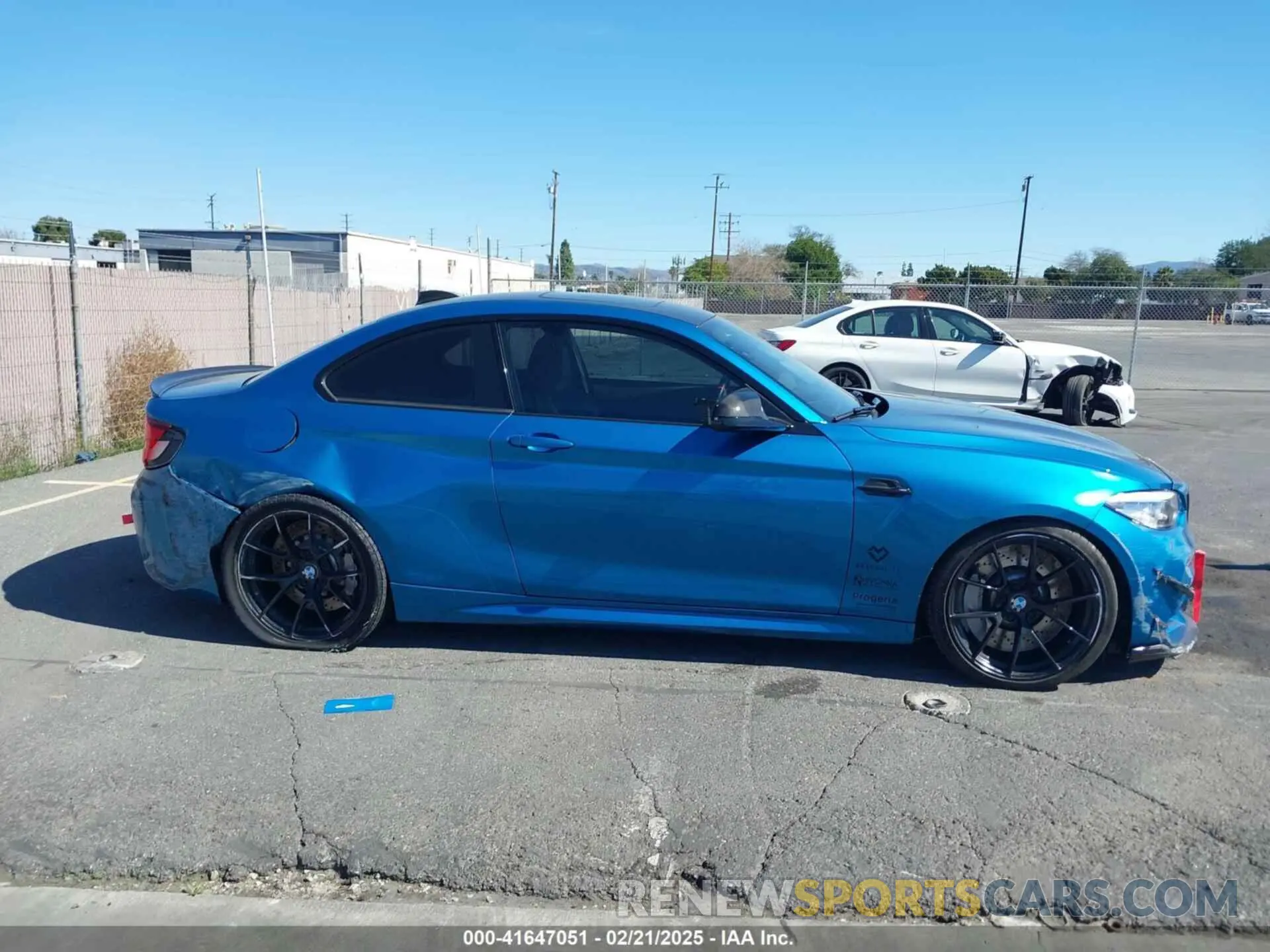13 Photograph of a damaged car WBS2U7C08M7J67360 BMW M2 2021