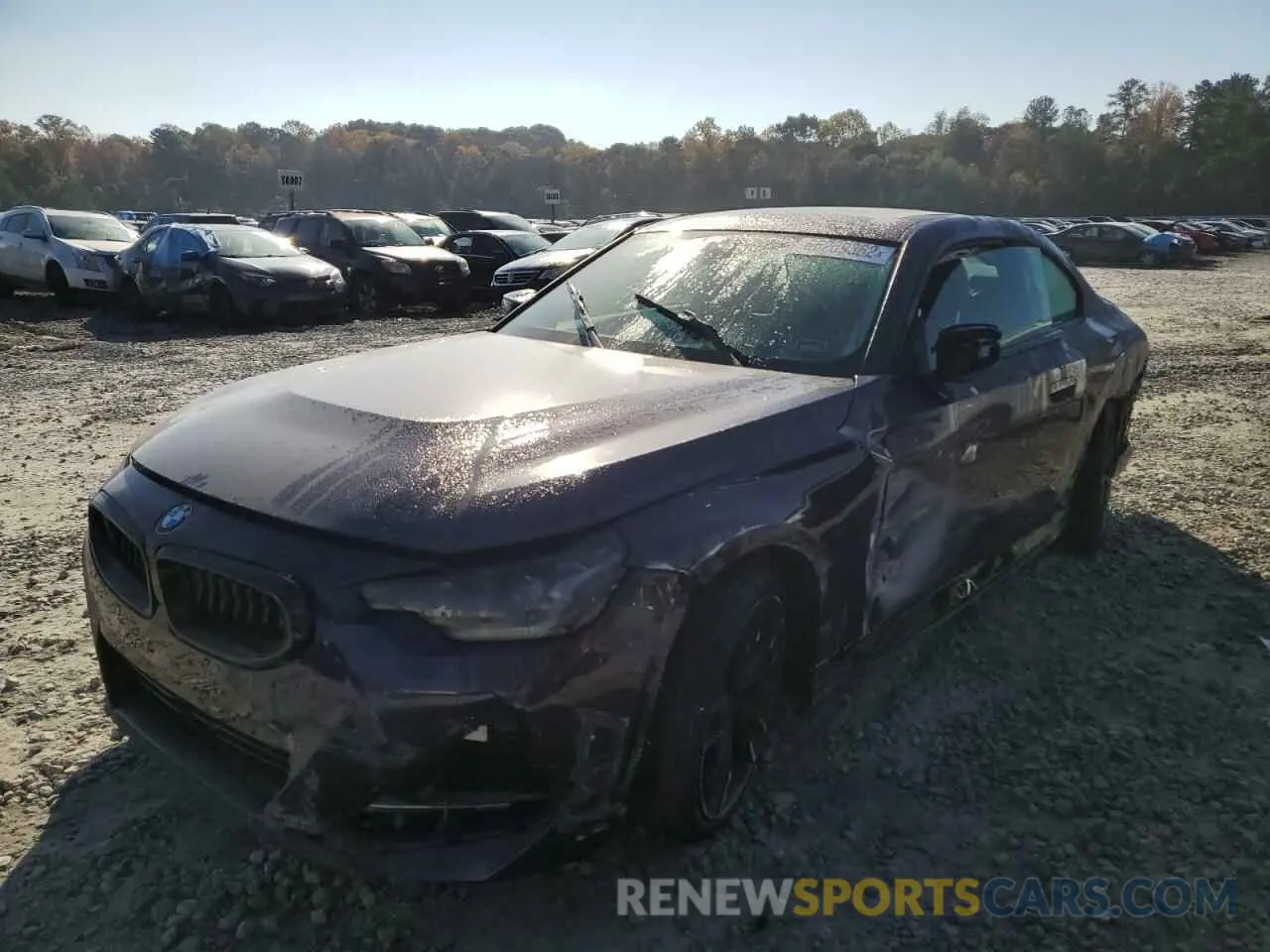 2 Photograph of a damaged car 3MW53CM05N8C41071 BMW M2 2022