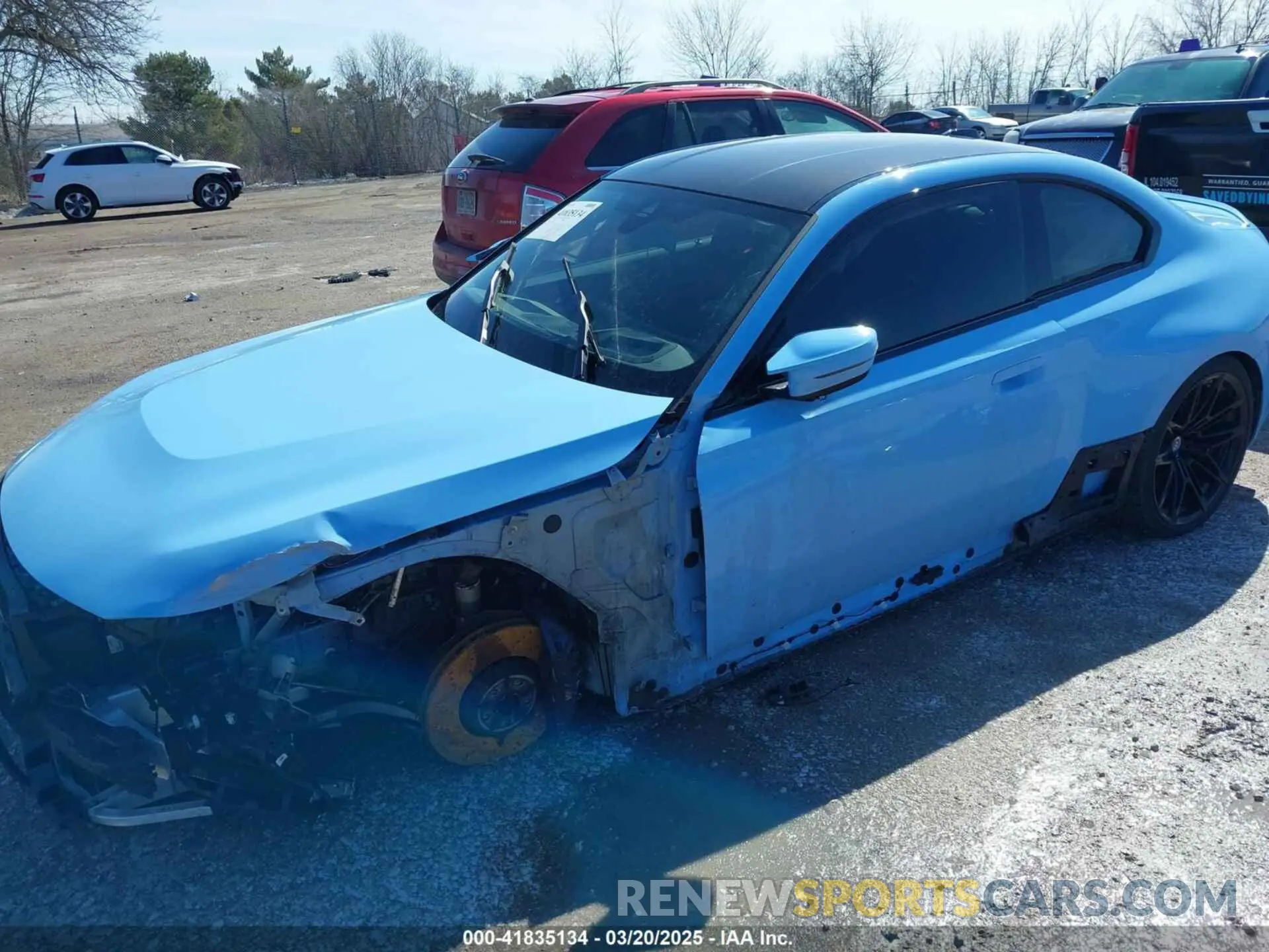 18 Photograph of a damaged car 3MF13DM00P8D18677 BMW M2 2023