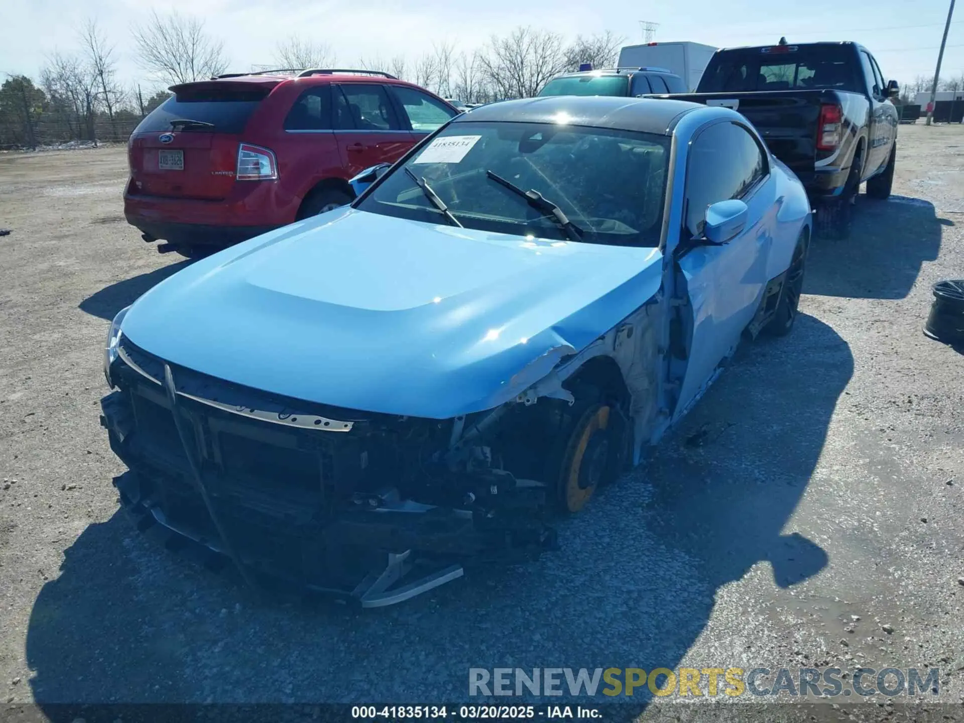 2 Photograph of a damaged car 3MF13DM00P8D18677 BMW M2 2023