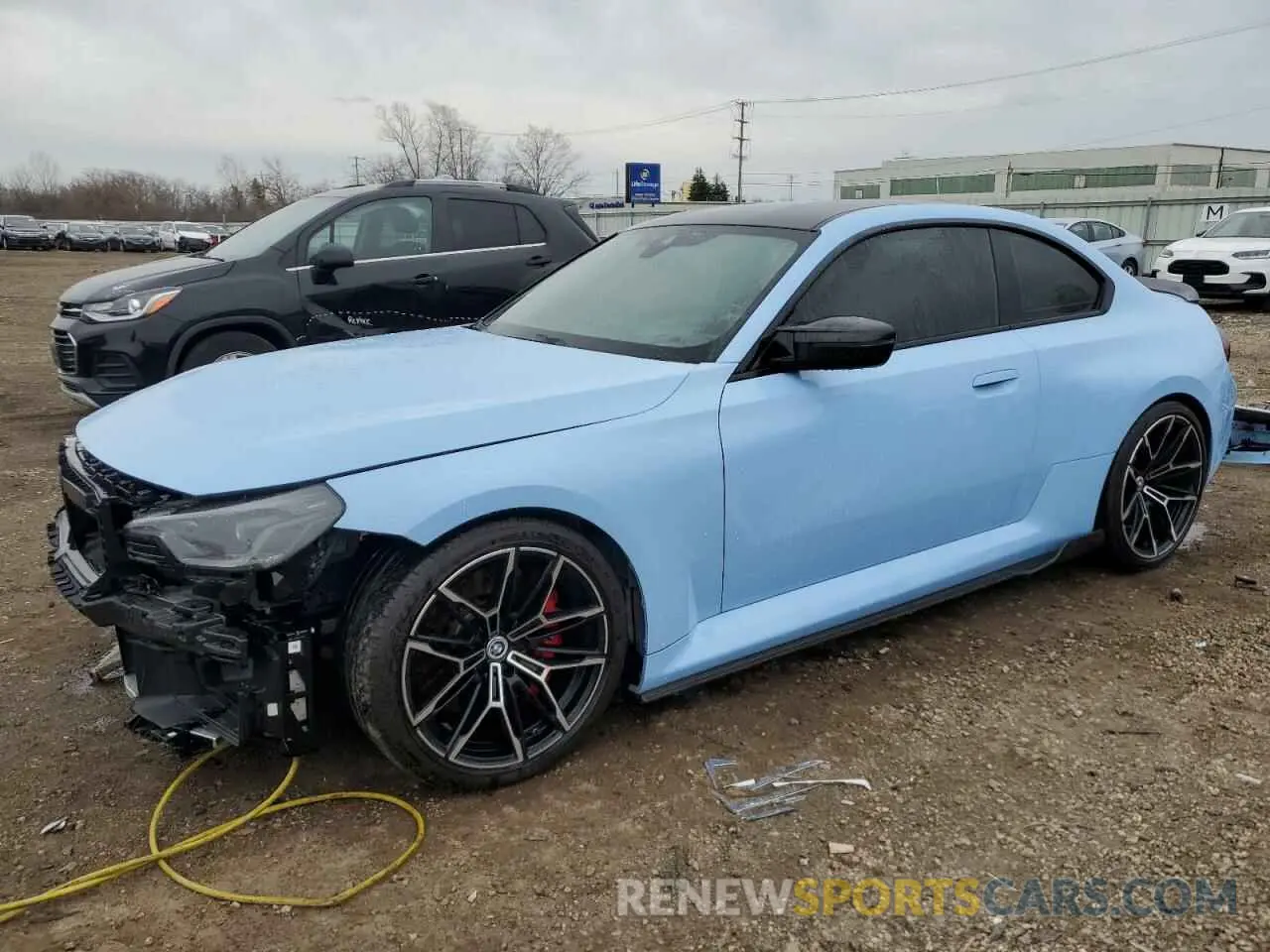 1 Photograph of a damaged car 3MF13DM00P8D30554 BMW M2 2023