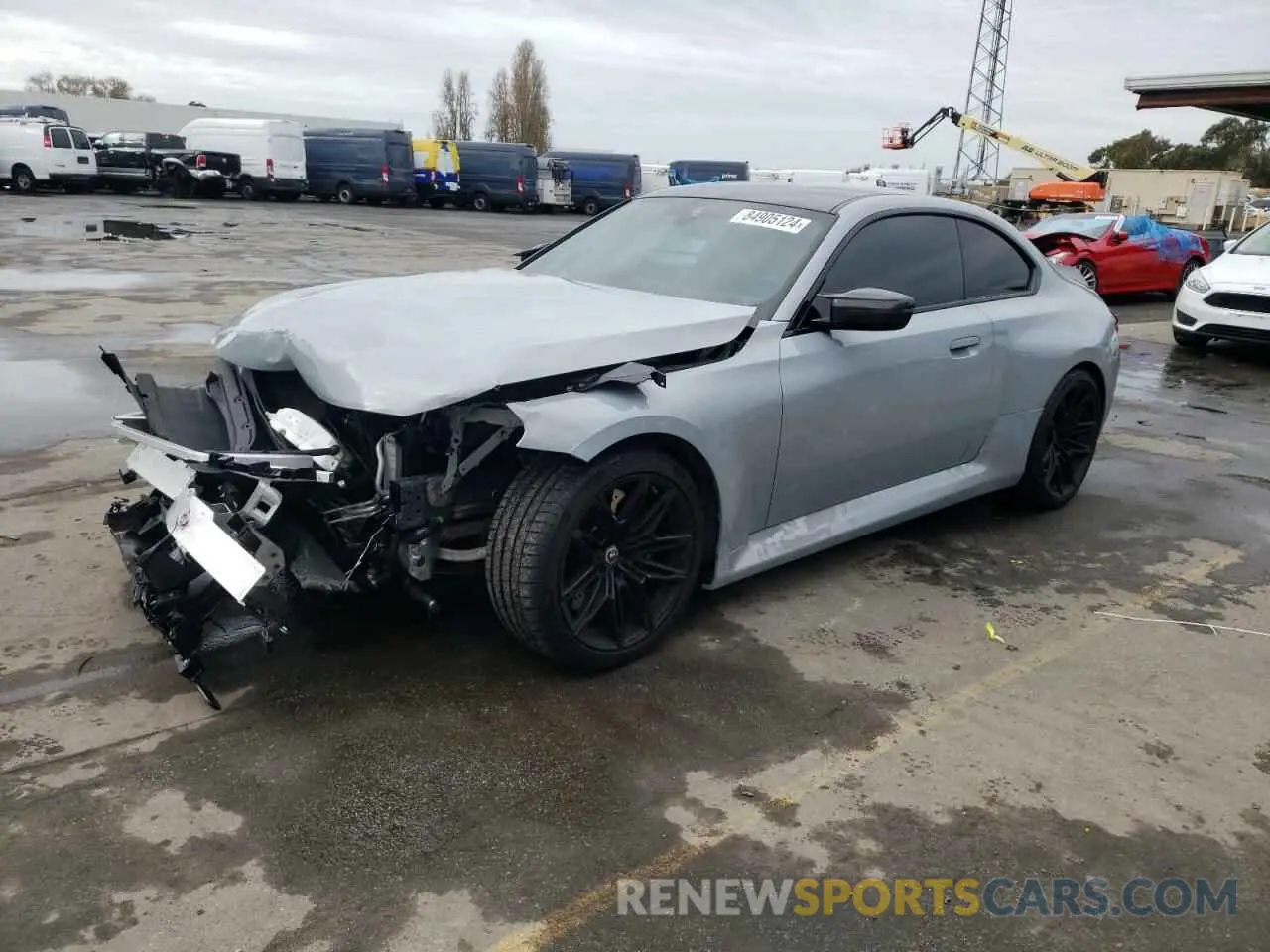 1 Photograph of a damaged car 3MF13DM08P8C92118 BMW M2 2023