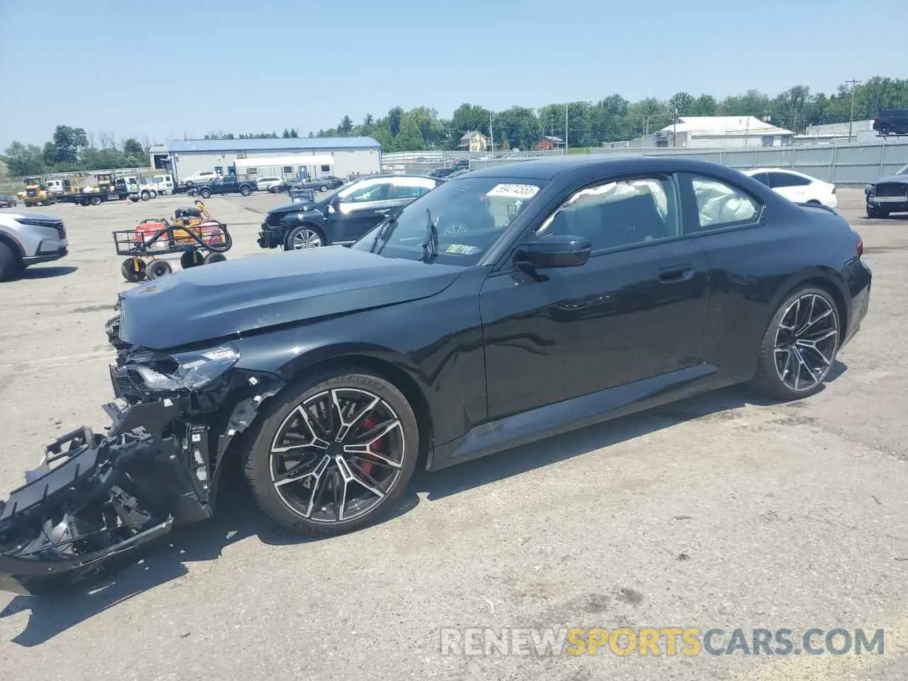 1 Photograph of a damaged car 3MF13DM08P8D39910 BMW M2 2023