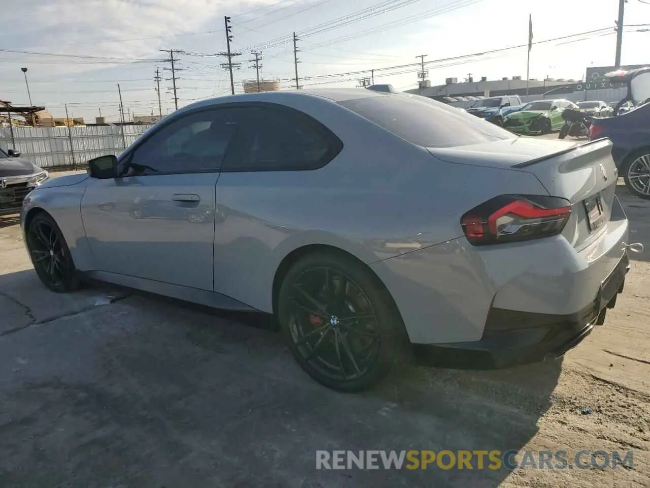 2 Photograph of a damaged car 3MW43CM02P8D42437 BMW M2 2023