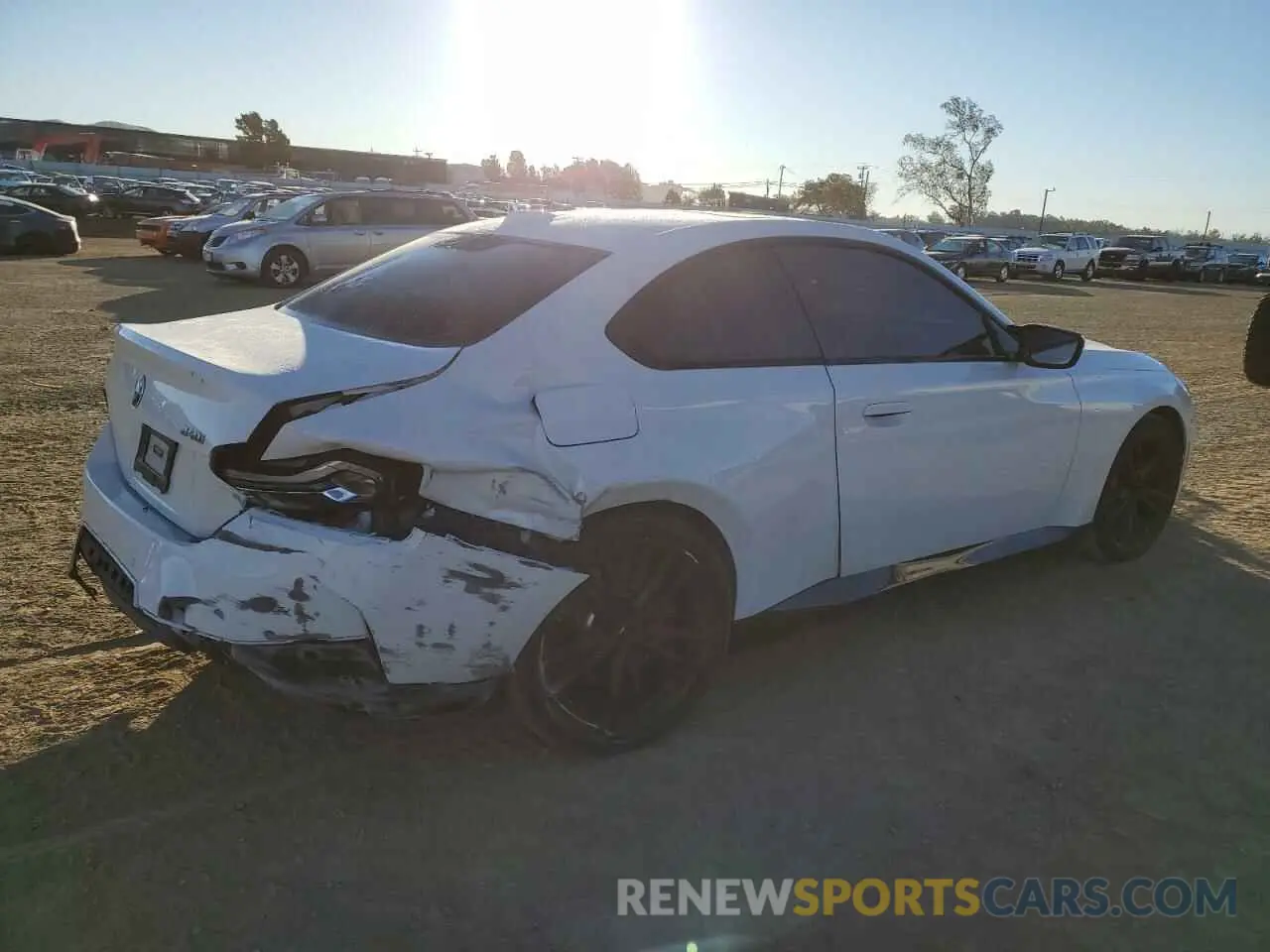 3 Photograph of a damaged car 3MW43CM0XP8C79023 BMW M2 2023