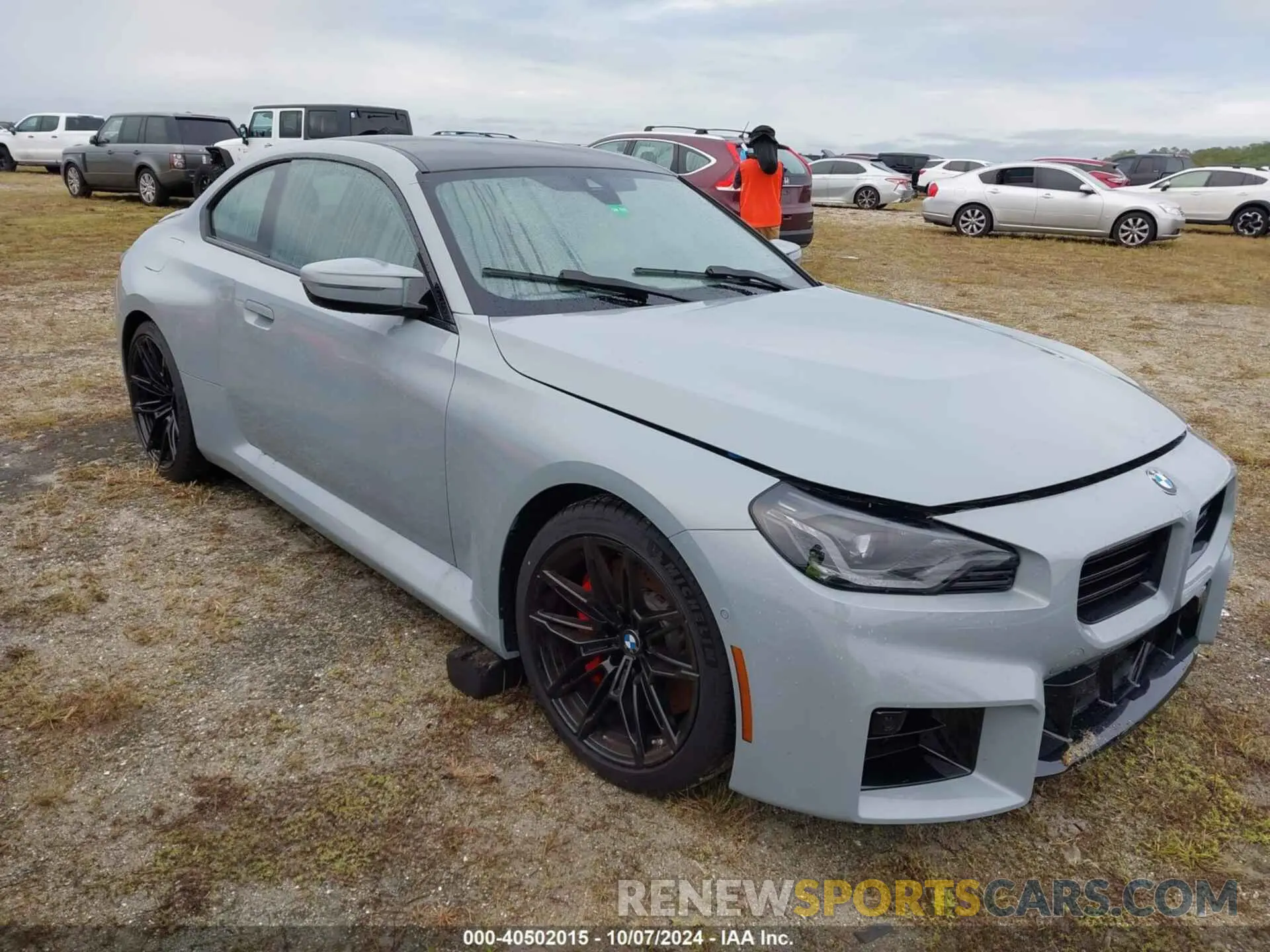 1 Photograph of a damaged car 3MF13DM00R8E20435 BMW M2 2024
