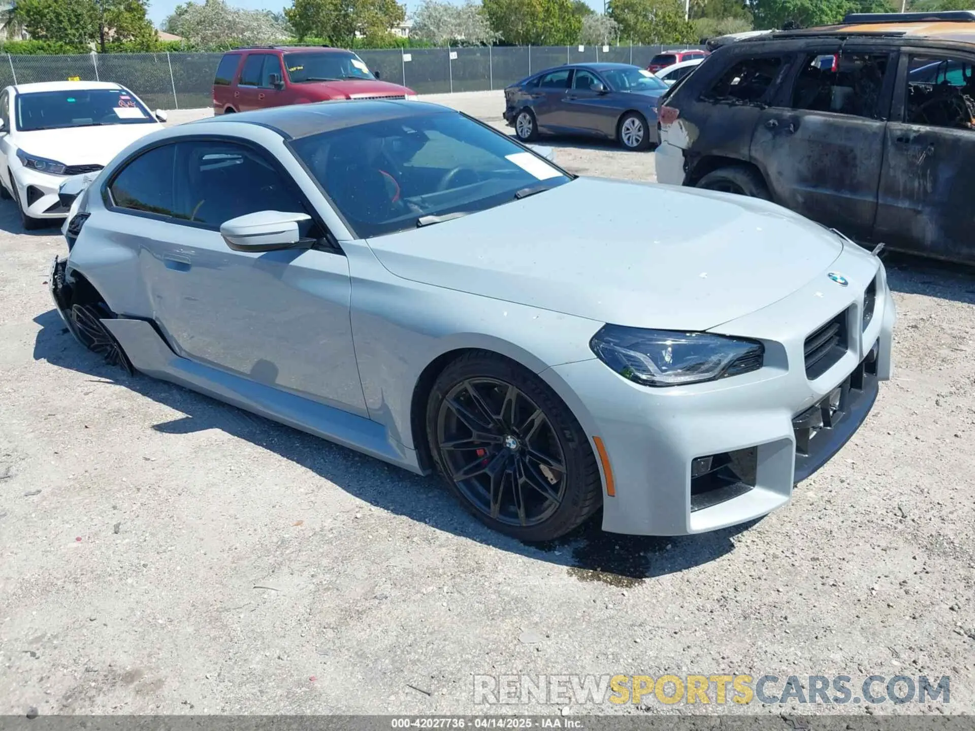 1 Photograph of a damaged car 3MF13DM04R8E69489 BMW M2 2024