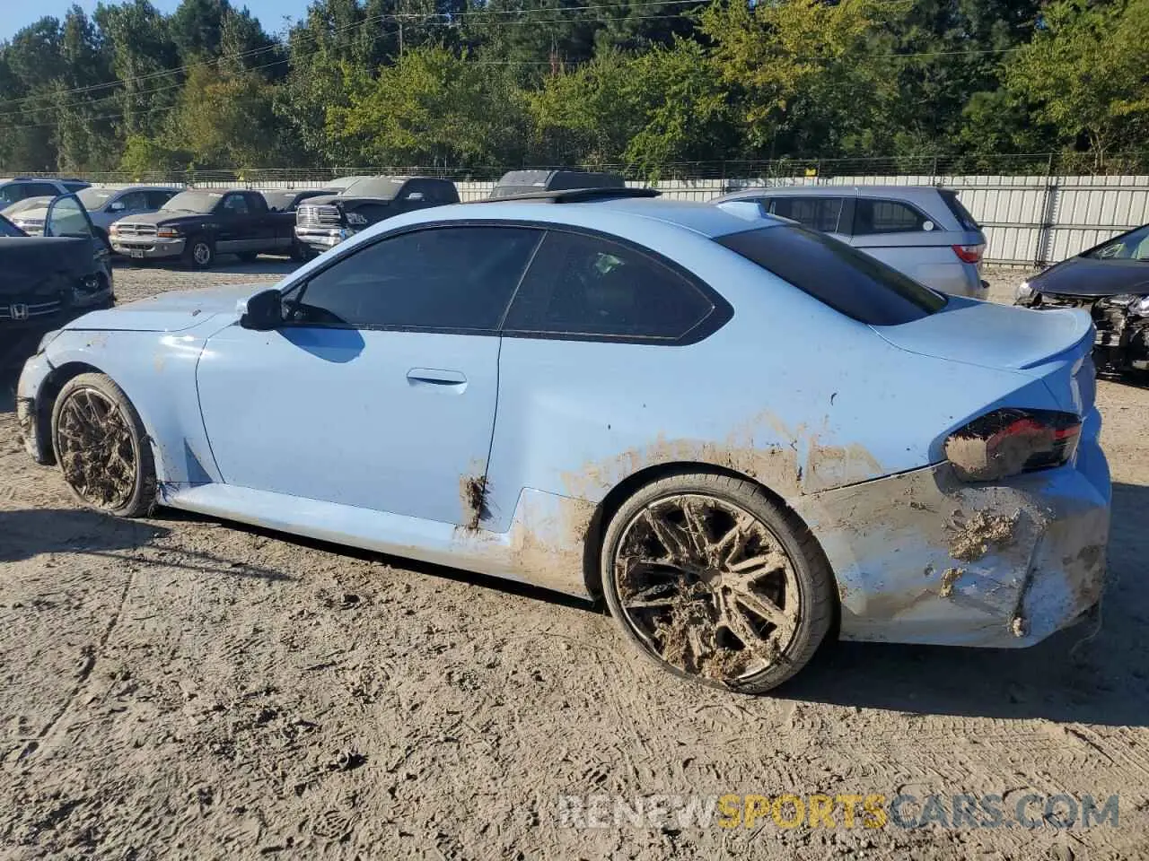 2 Photograph of a damaged car 3MF13DM07R8D97218 BMW M2 2024
