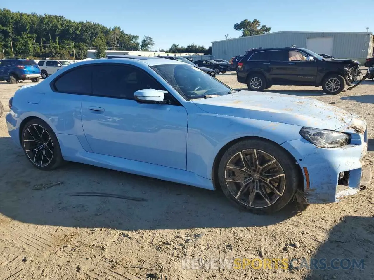 4 Photograph of a damaged car 3MF13DM07R8D97218 BMW M2 2024
