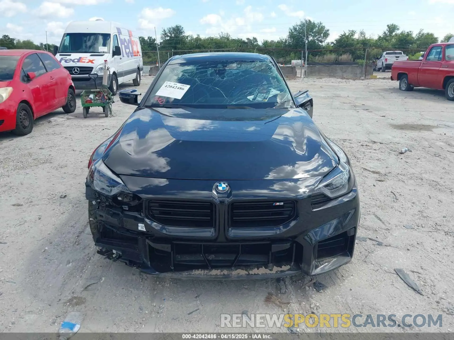 12 Photograph of a damaged car 3MF13DM0XR8D99996 BMW M2 2024