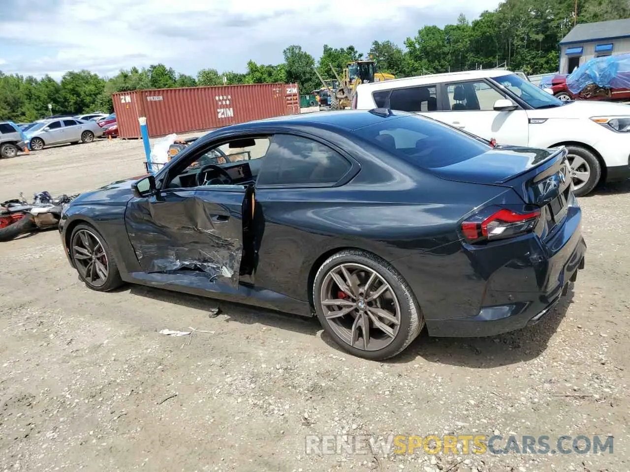 2 Photograph of a damaged car 3MW43CM07R8E51723 BMW M2 2024