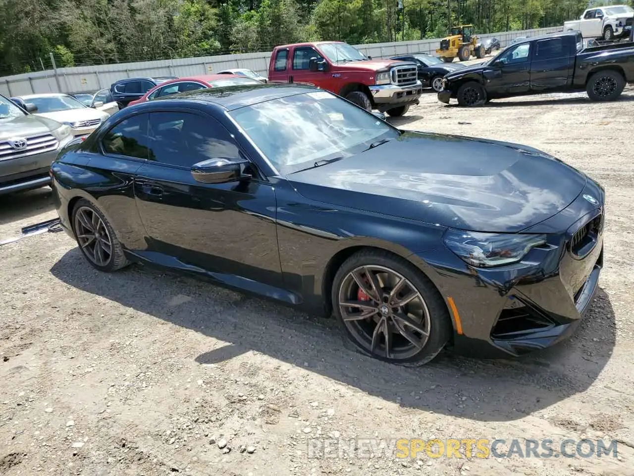 4 Photograph of a damaged car 3MW43CM07R8E51723 BMW M2 2024