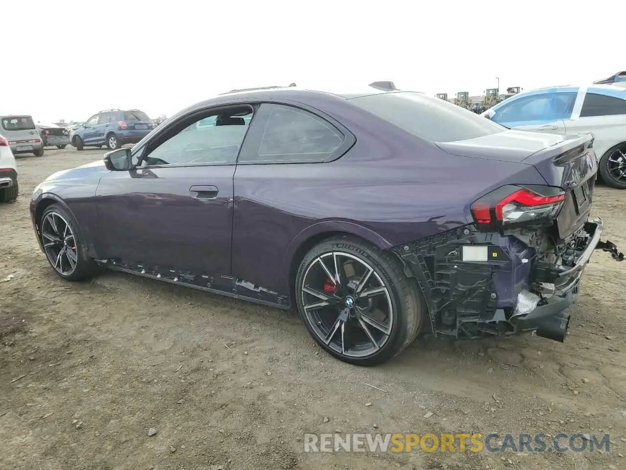 2 Photograph of a damaged car 3MW53CM02R8E78798 BMW M2 2024