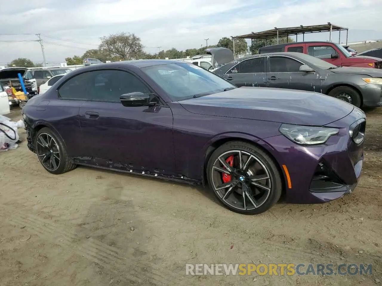 4 Photograph of a damaged car 3MW53CM02R8E78798 BMW M2 2024