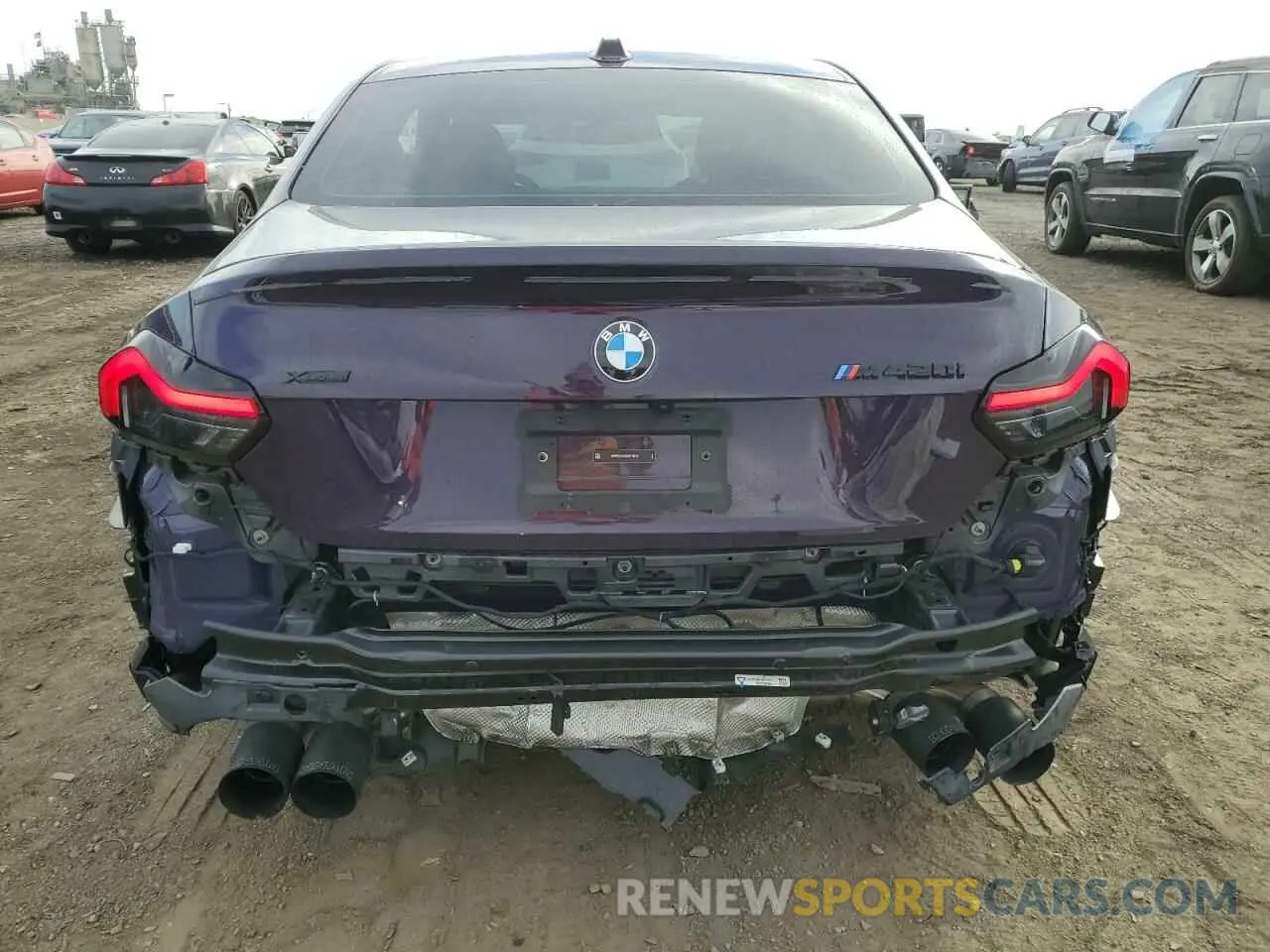 6 Photograph of a damaged car 3MW53CM02R8E78798 BMW M2 2024