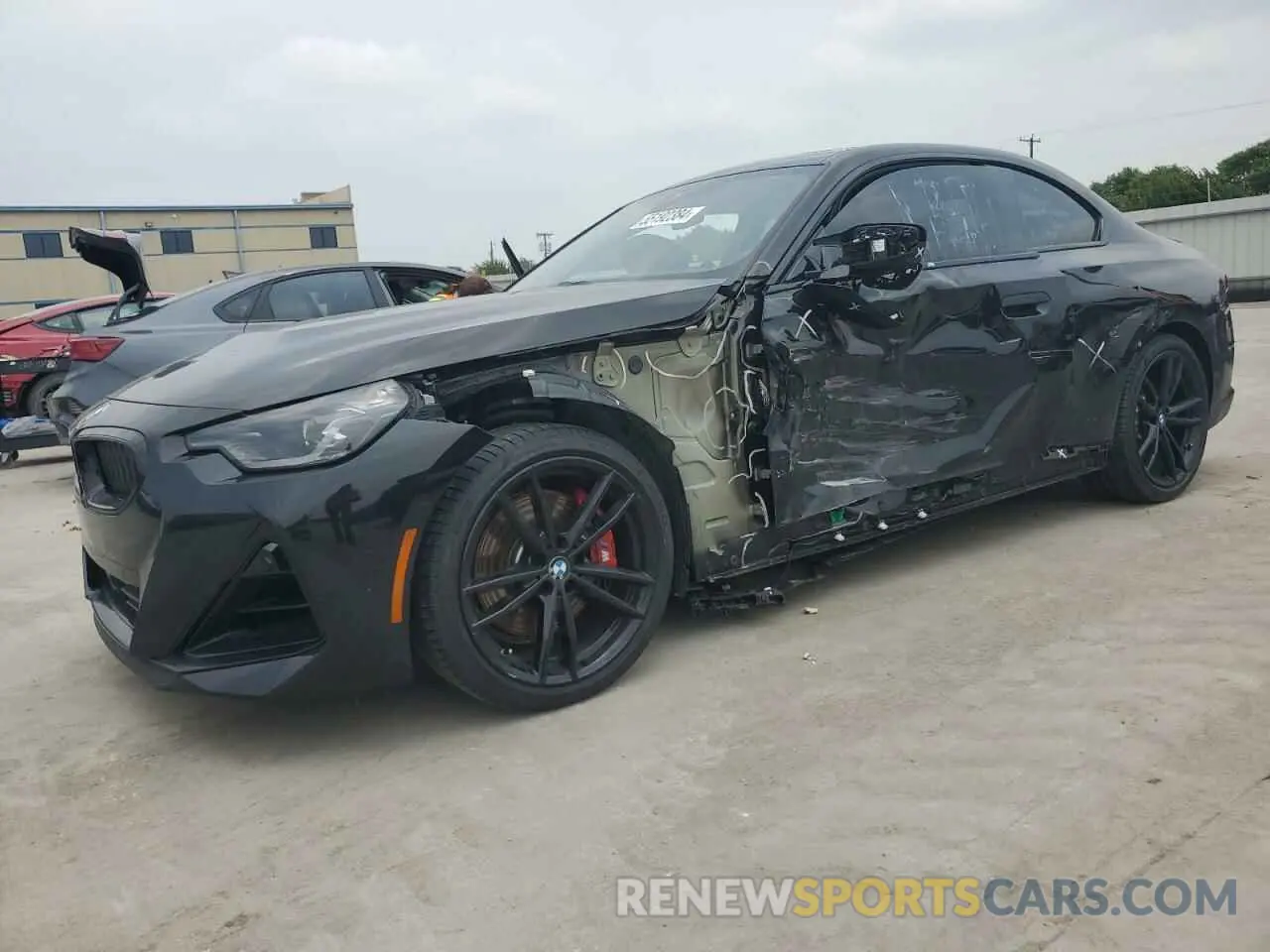 1 Photograph of a damaged car 3MW53CM09R8E09557 BMW M2 2024