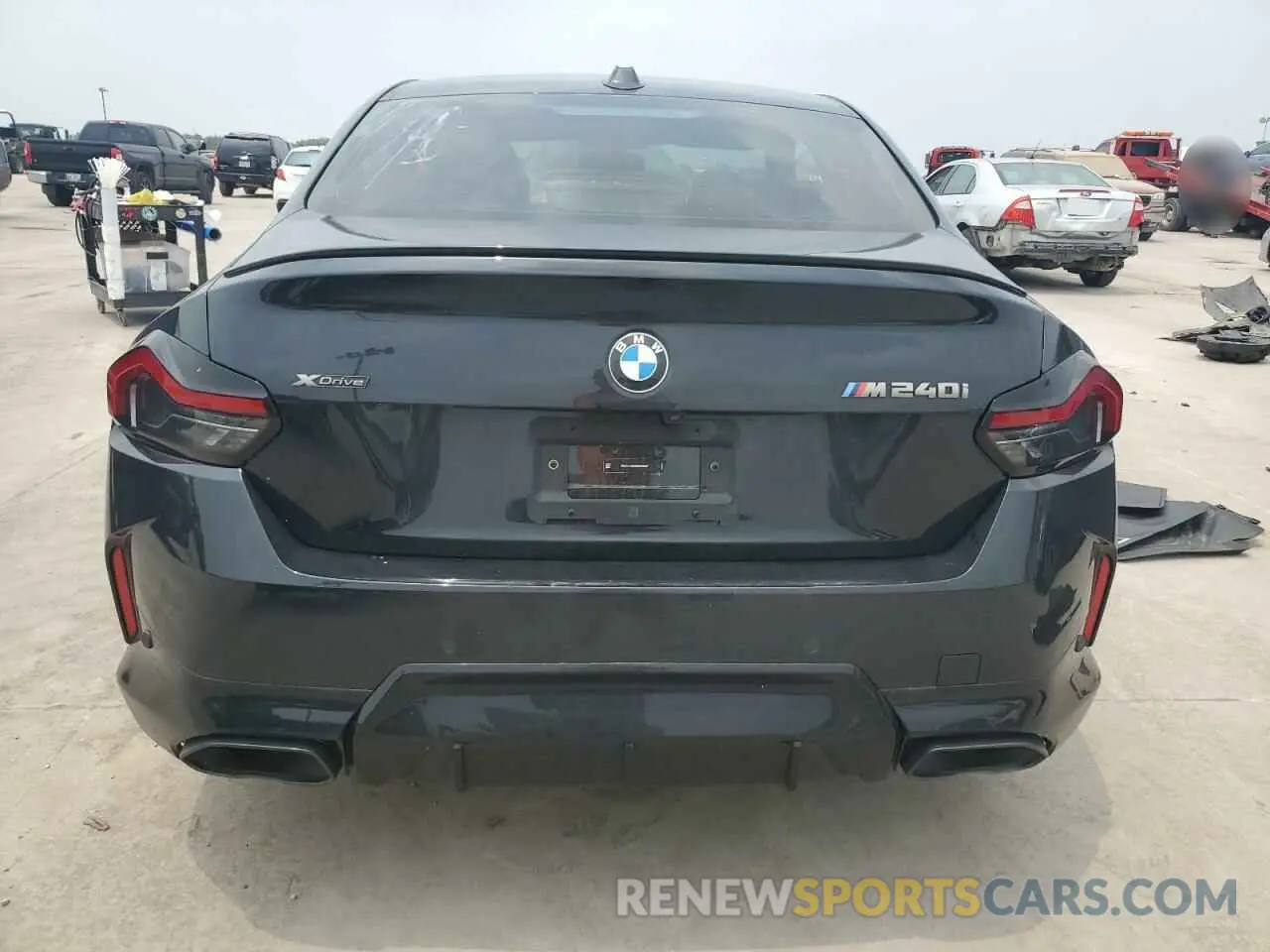 6 Photograph of a damaged car 3MW53CM09R8E09557 BMW M2 2024