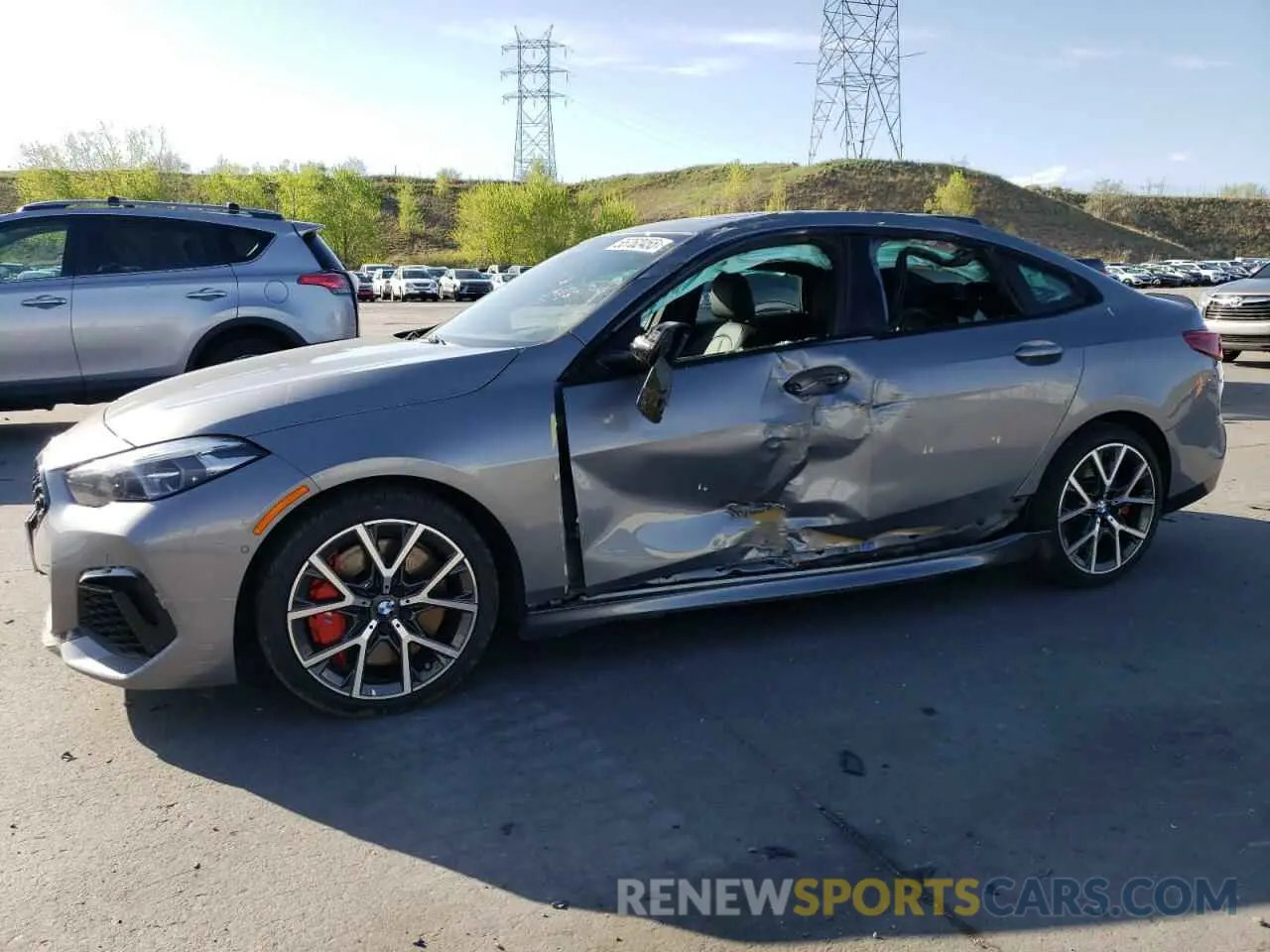 1 Photograph of a damaged car WBA13AL02R7N74341 BMW M2 2024