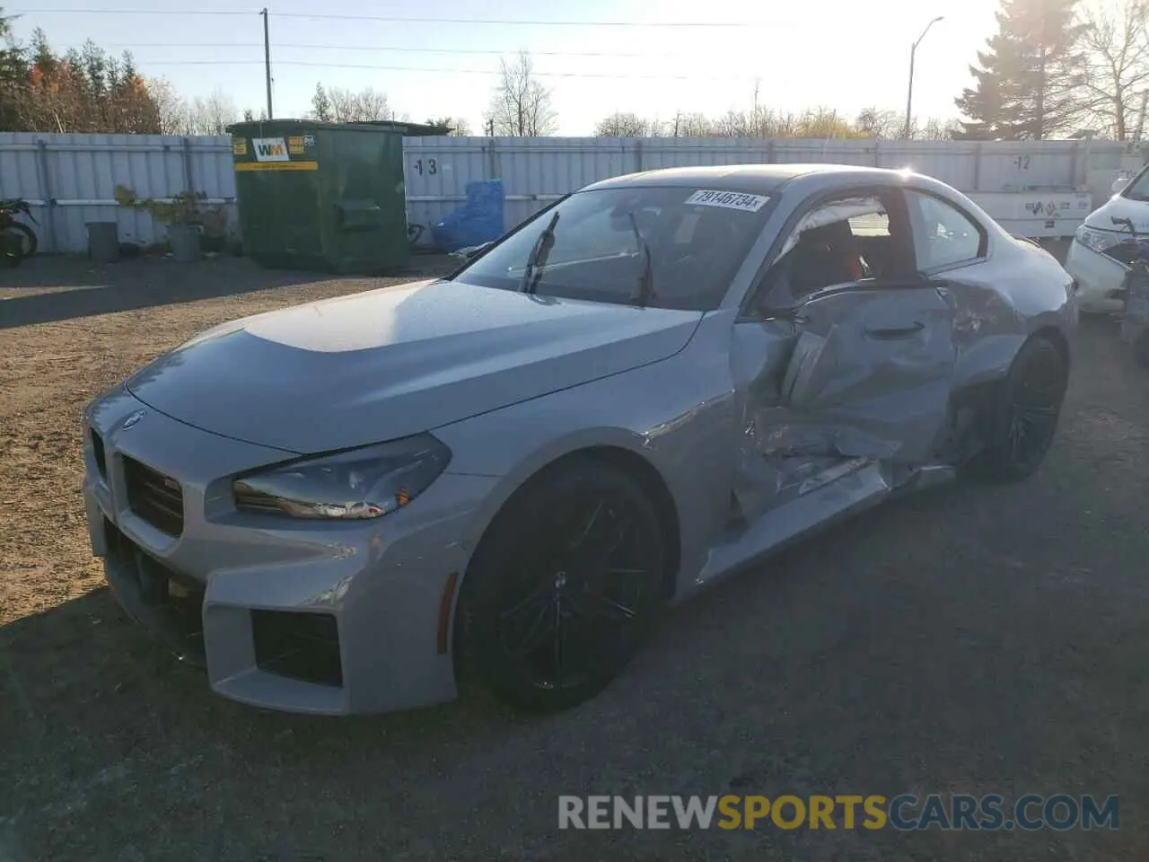 1 Photograph of a damaged car 3MF23DM03S8F00757 BMW M2 2025