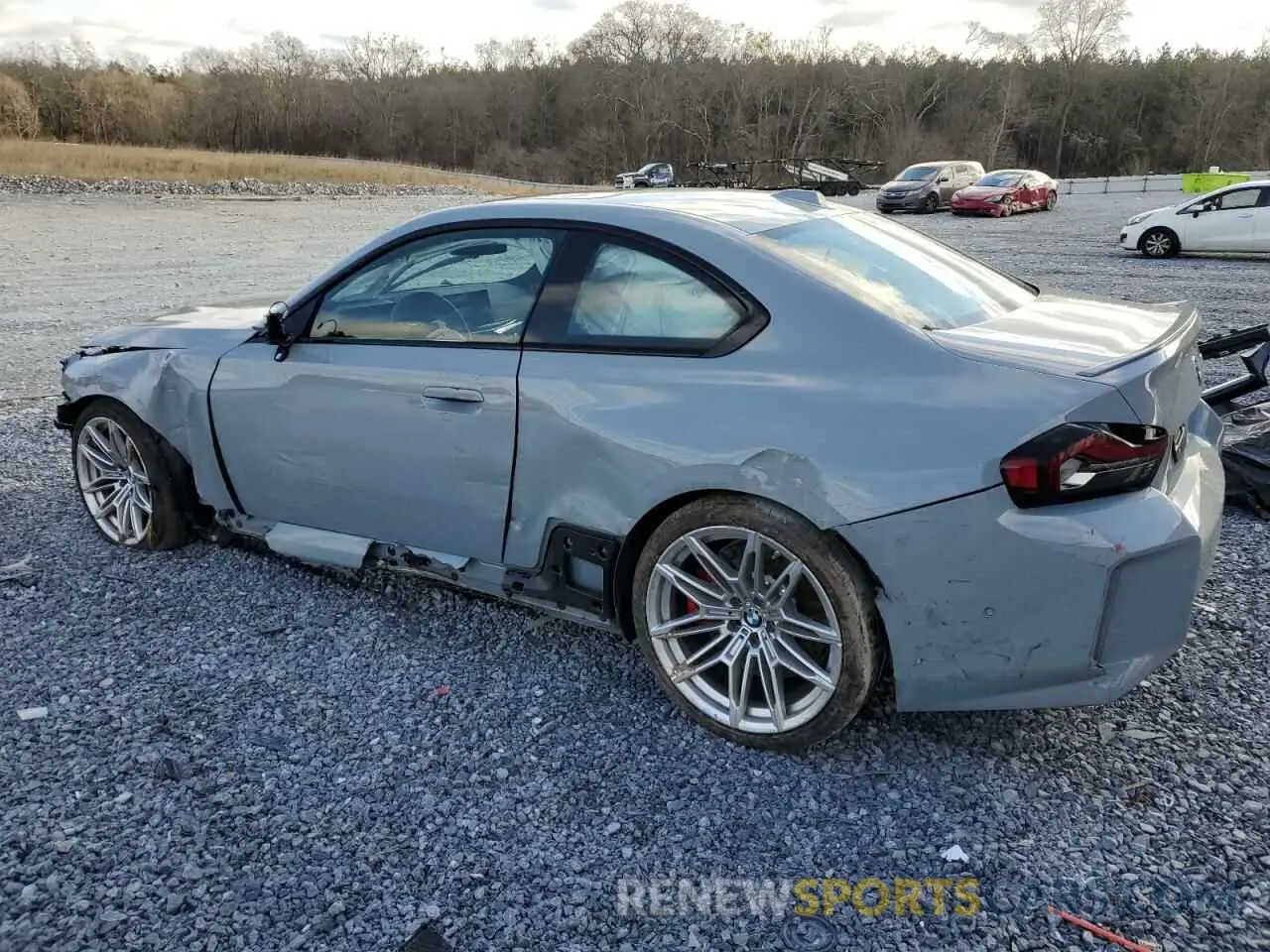 2 Photograph of a damaged car 3MF23DM04S8F04039 BMW M2 2025
