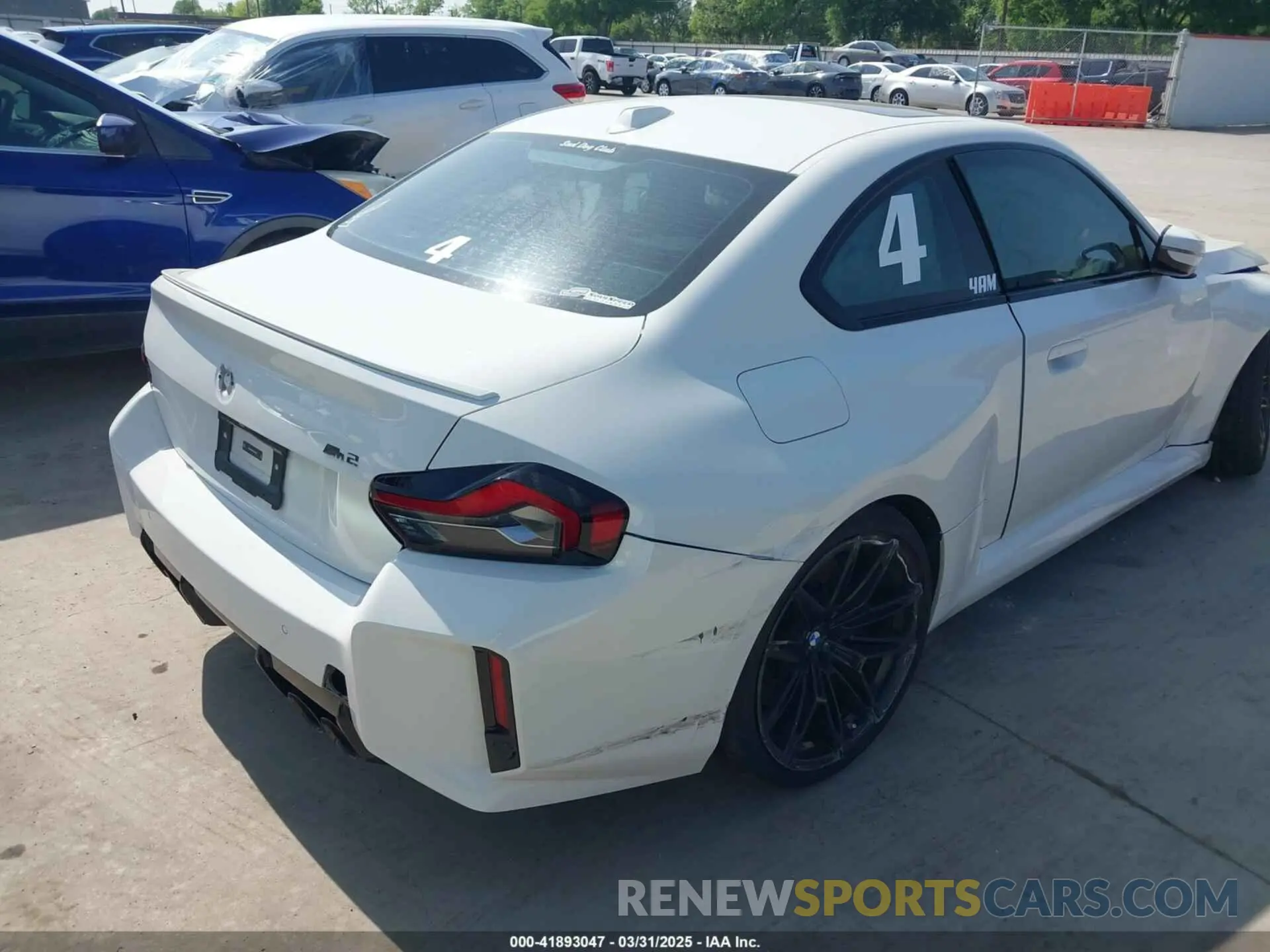 4 Photograph of a damaged car 3MF23DM07S8F12488 BMW M2 2025
