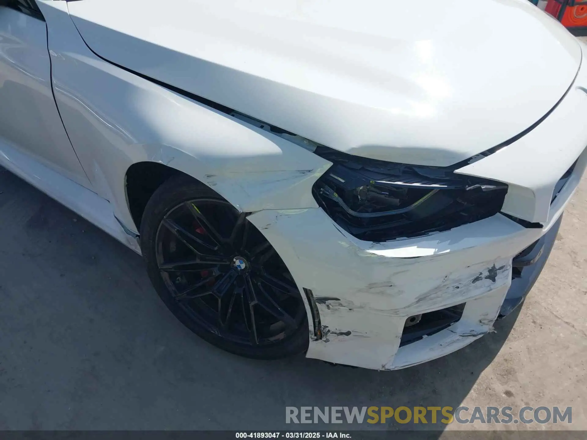 6 Photograph of a damaged car 3MF23DM07S8F12488 BMW M2 2025
