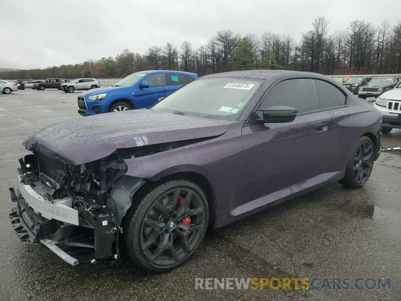 1 Photograph of a damaged car 3MW53CM08S8F15312 BMW M2 2025