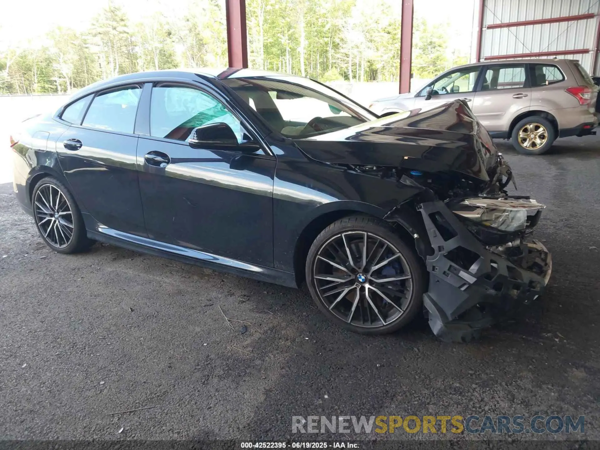 1 Photograph of a damaged car WBA13AL02N7K17140 BMW M235 GRAN COUPE 2022