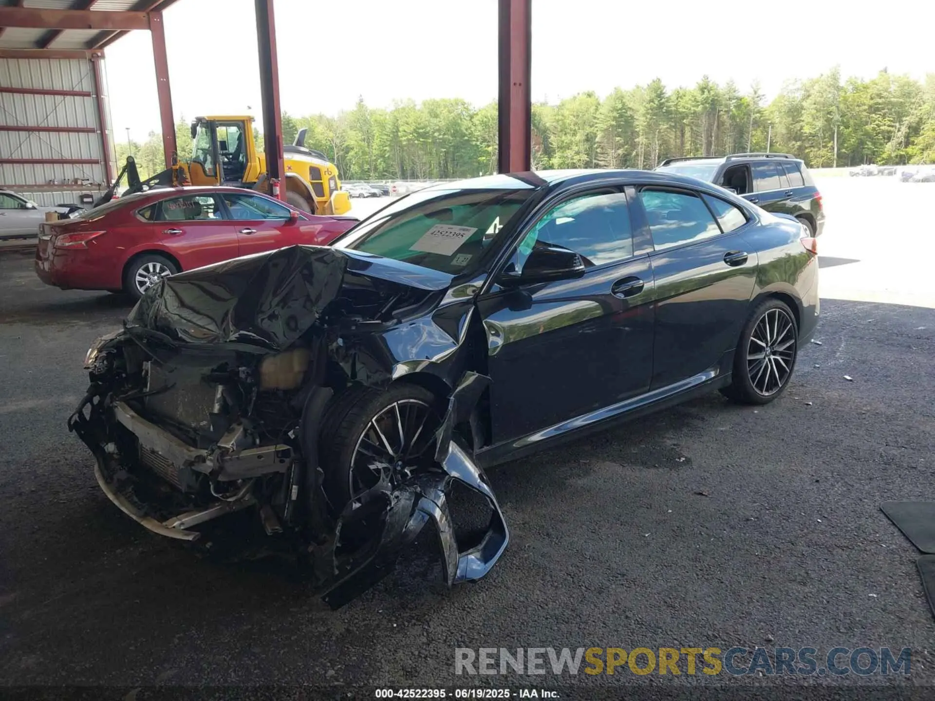 2 Photograph of a damaged car WBA13AL02N7K17140 BMW M235 GRAN COUPE 2022
