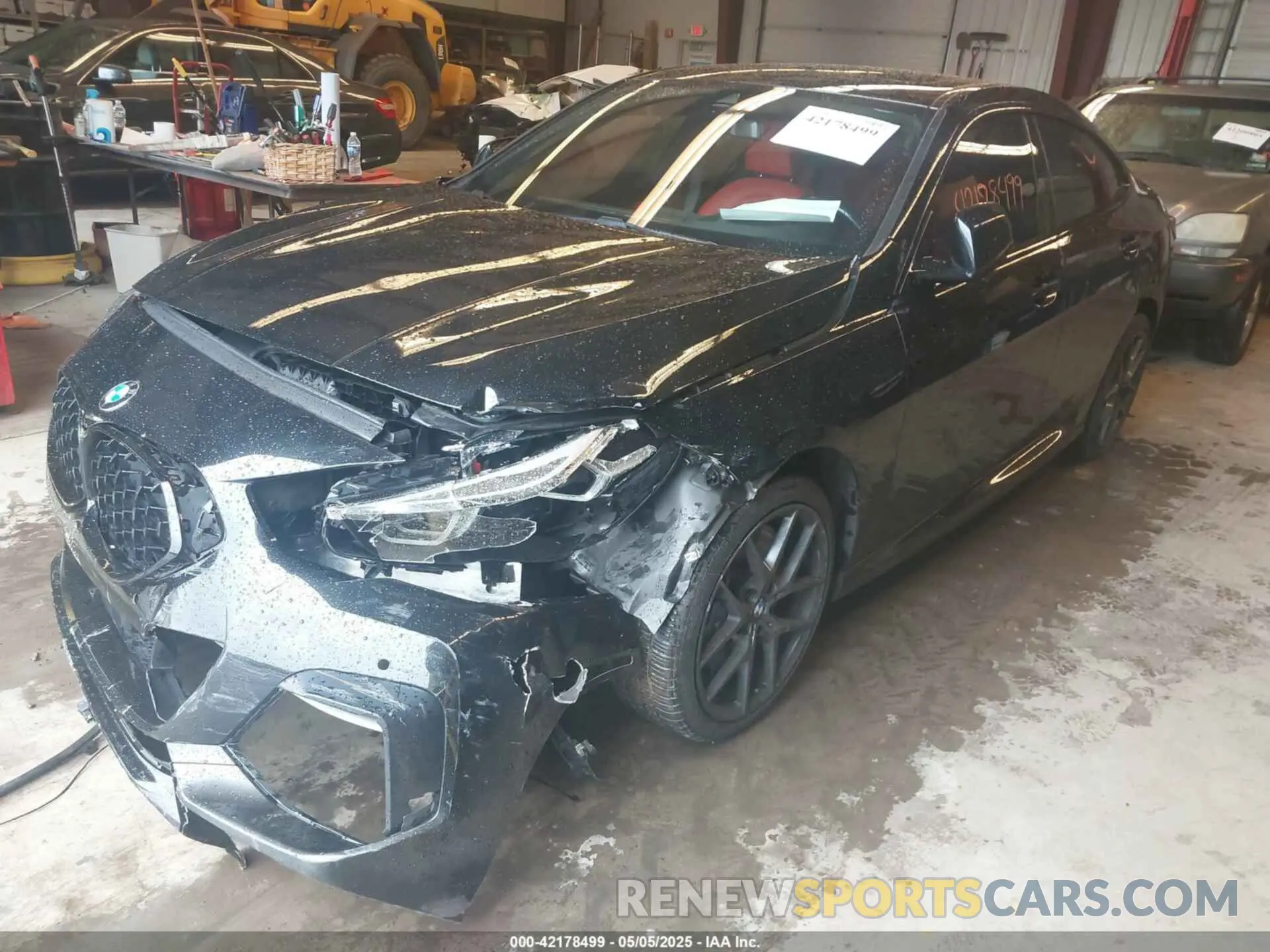 2 Photograph of a damaged car WBA13AL04N7J87056 BMW M235 GRAN COUPE 2022