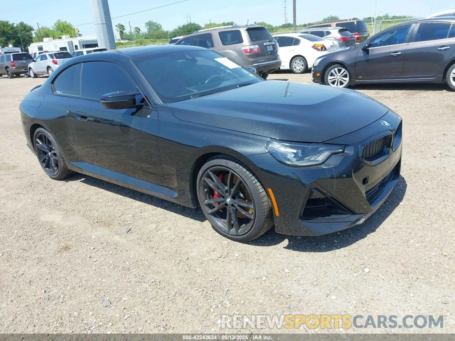 1 Photograph of a damaged car 3MW43CM00P8D74464 BMW M240 2023
