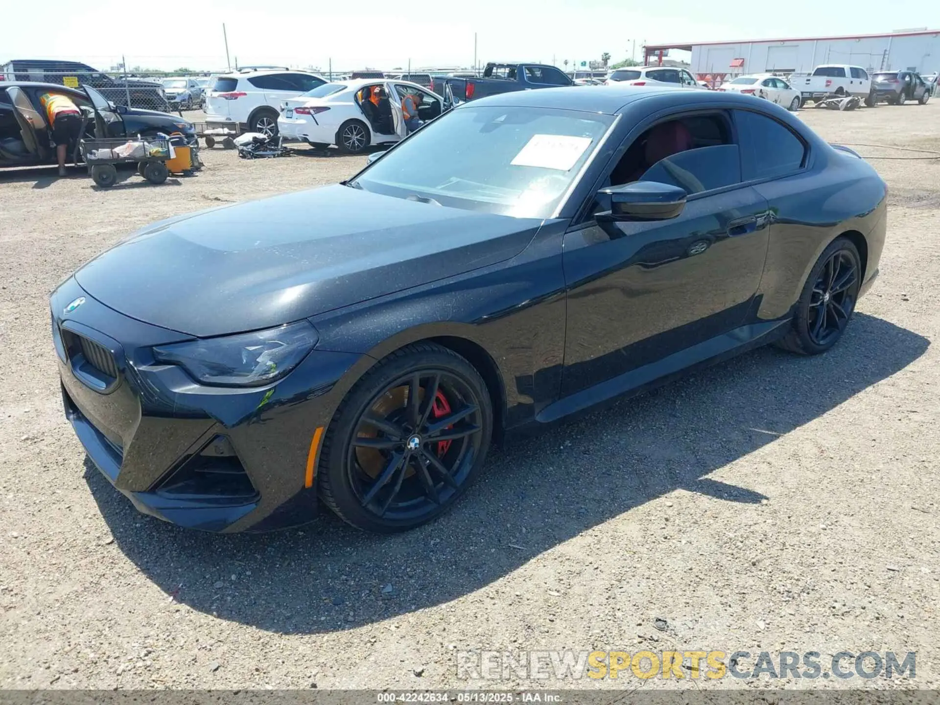 2 Photograph of a damaged car 3MW43CM00P8D74464 BMW M240 2023