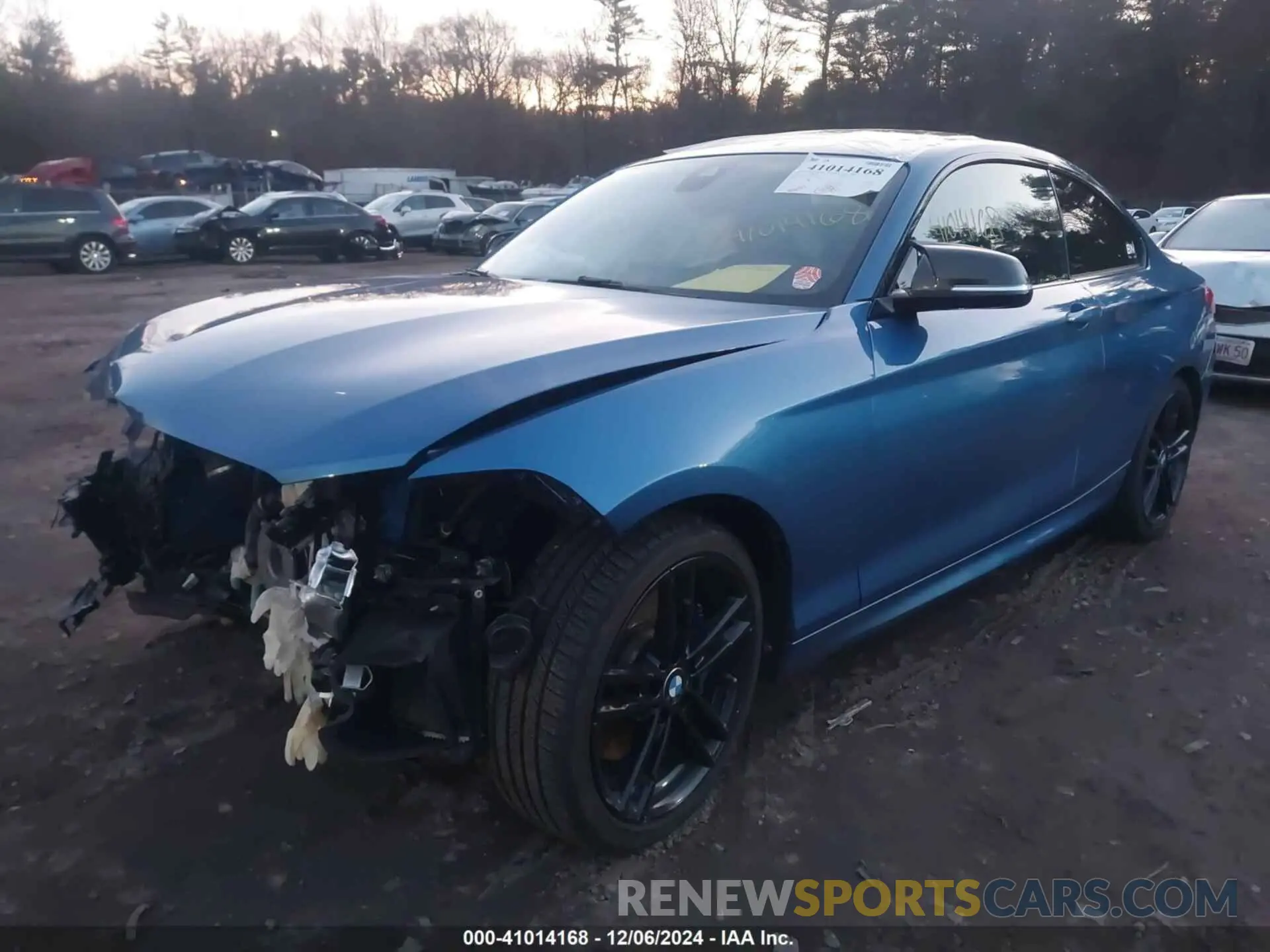 2 Photograph of a damaged car WBA2J7C55KVD61347 BMW M240I 2019