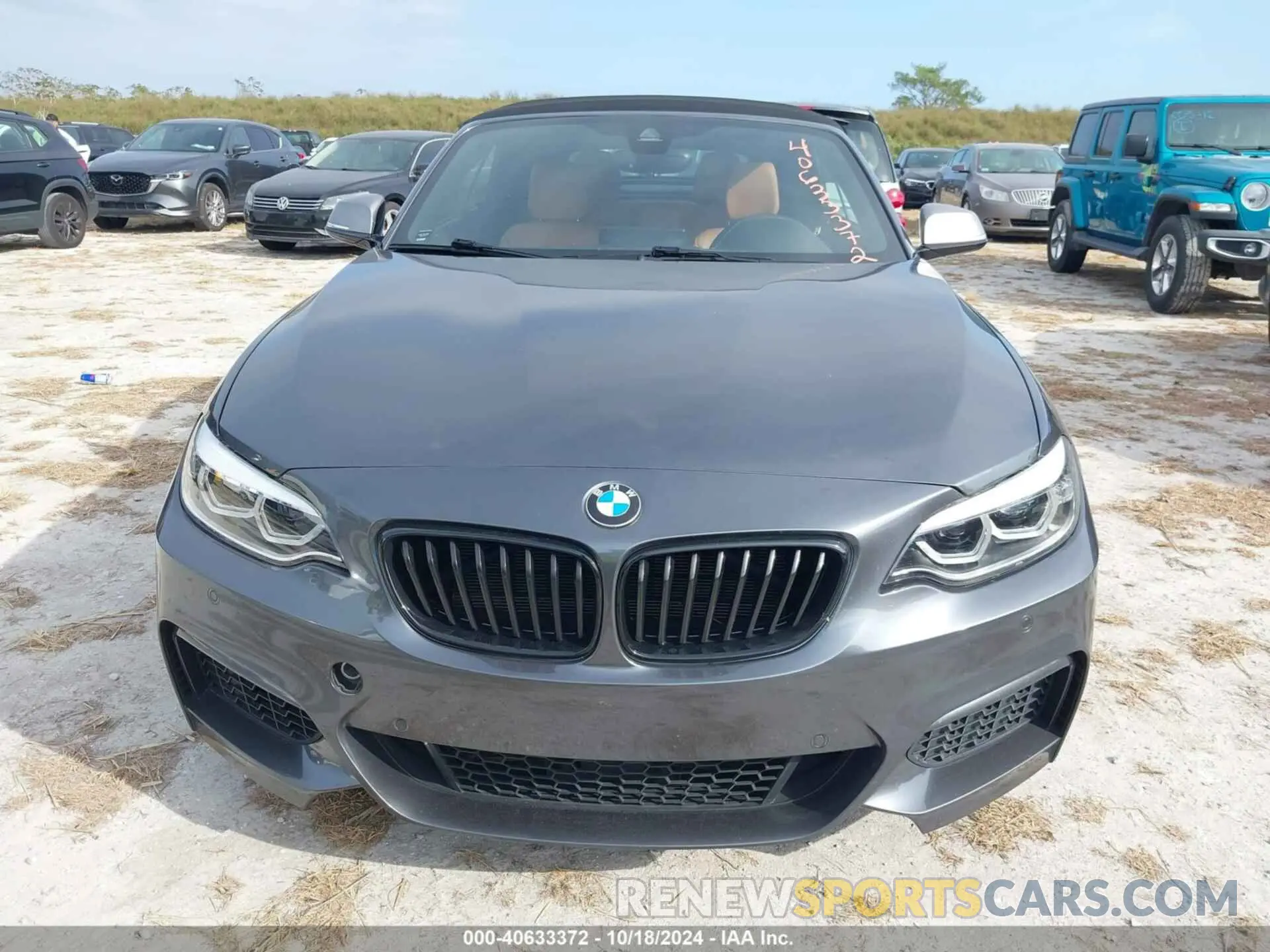 6 Photograph of a damaged car WBA2N1C50K7D01420 BMW M240I 2019