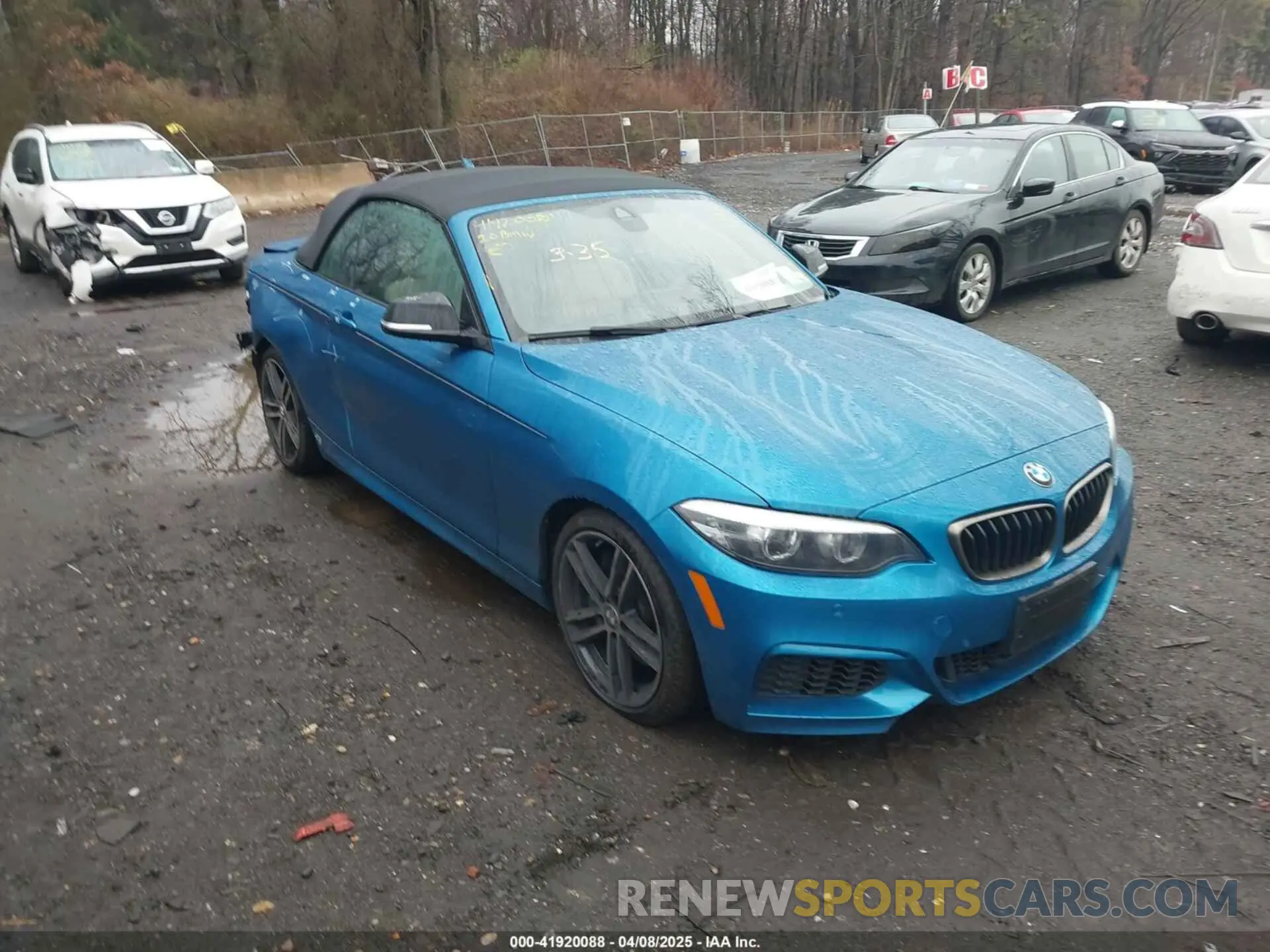 1 Photograph of a damaged car WBA2N3C02L7D97780 BMW M240I 2020