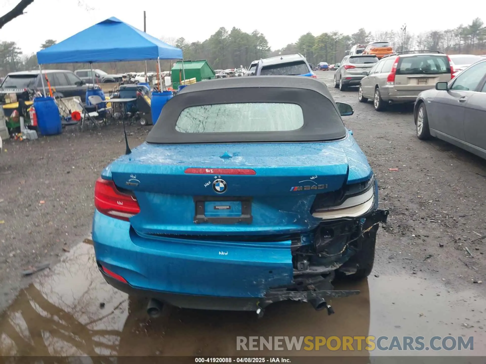 16 Photograph of a damaged car WBA2N3C02L7D97780 BMW M240I 2020
