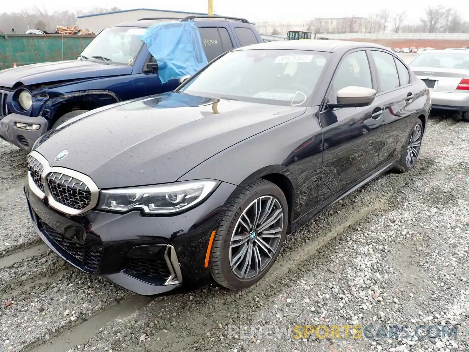 2 Photograph of a damaged car 3MW5U7J06L8B24296 BMW M3 2020