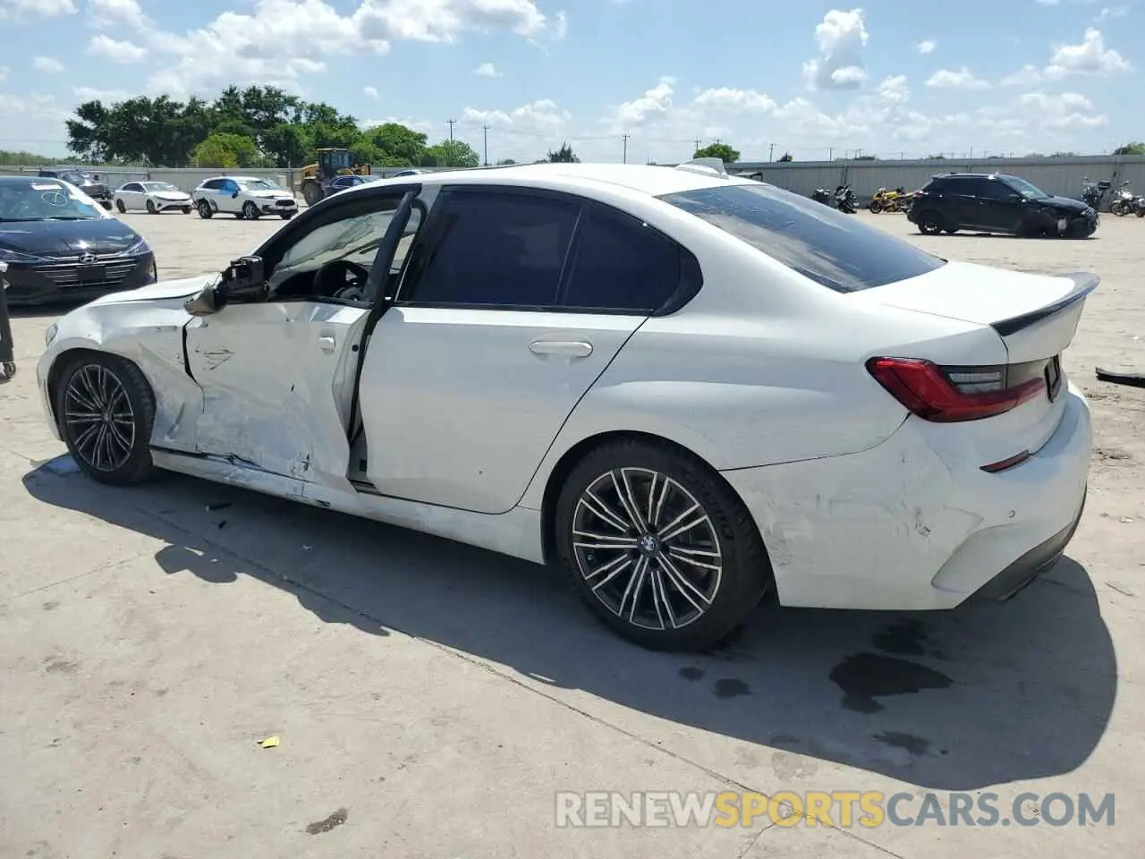 2 Photograph of a damaged car WBA5U7C02LFH63234 BMW M3 2020