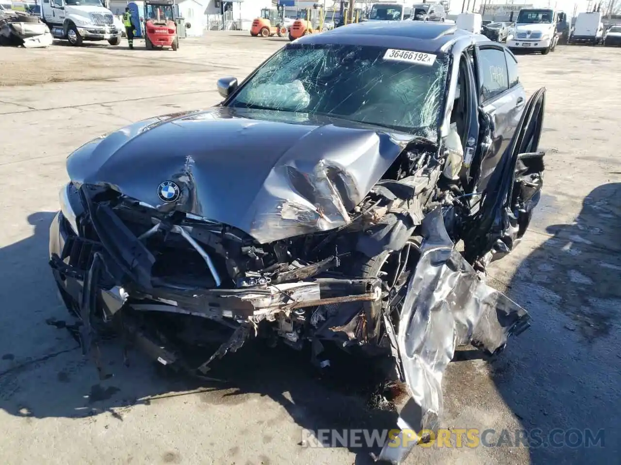 2 Photograph of a damaged car WBA5U7C04LA234247 BMW M3 2020