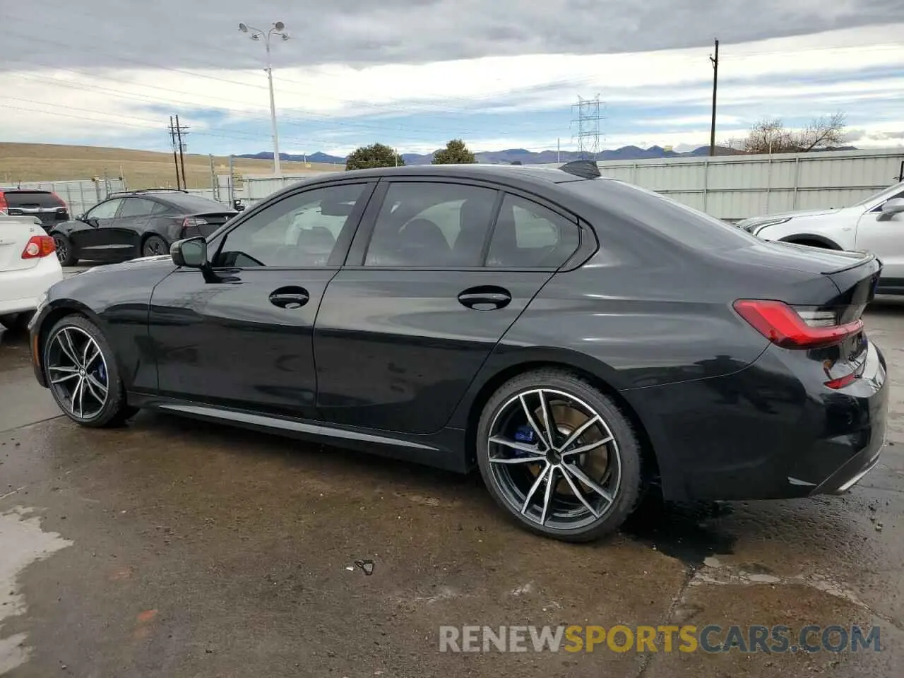2 Photograph of a damaged car WBA5U7C04LFH57287 BMW M3 2020