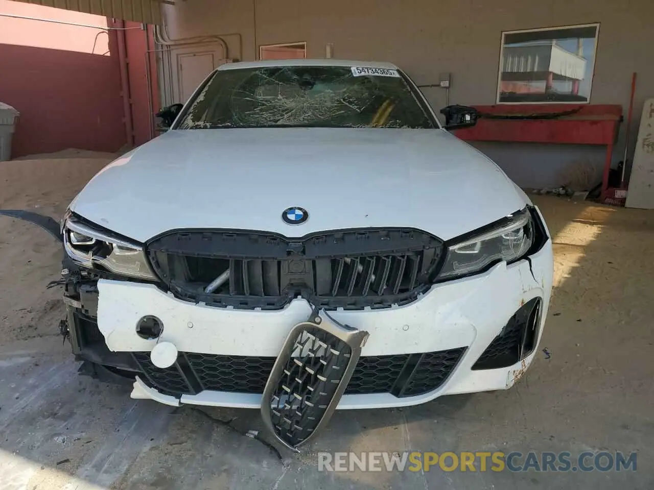 5 Photograph of a damaged car WBA5U7C05LFH22273 BMW M3 2020