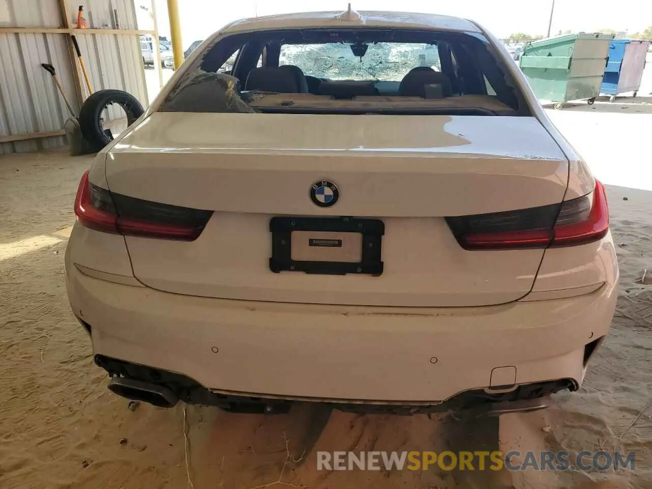 6 Photograph of a damaged car WBA5U7C05LFH22273 BMW M3 2020