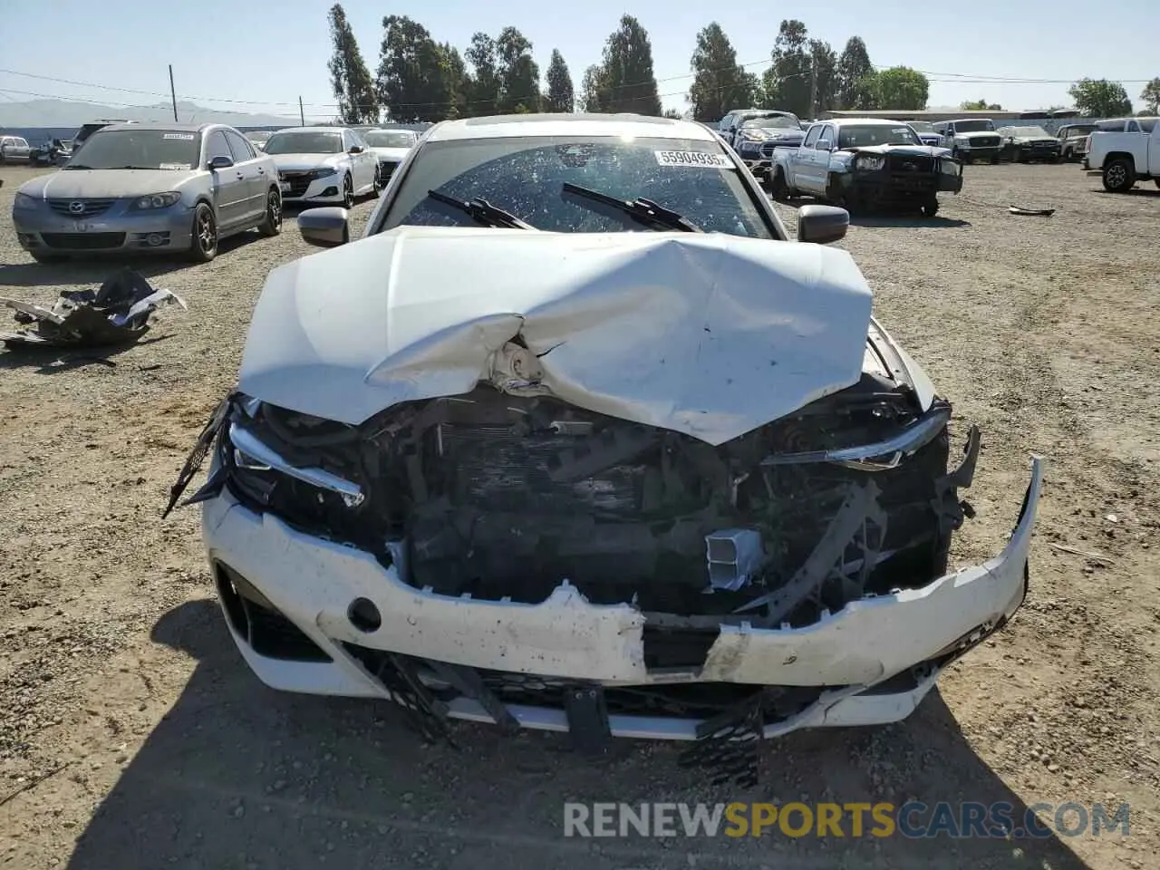 5 Photograph of a damaged car WBA5U7C06LA232435 BMW M3 2020